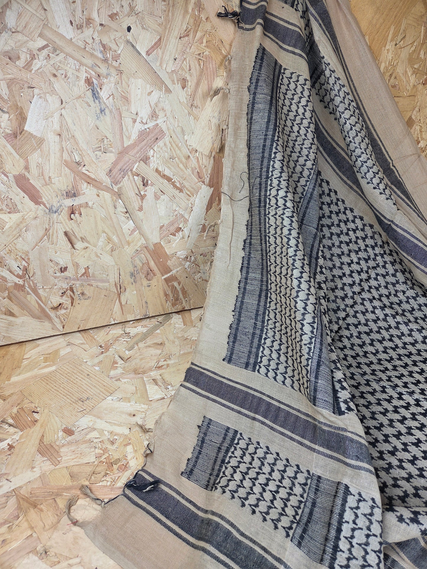 Shemagh Scarf Desert Sand 100% Cotton Desert Arab Style Wrap