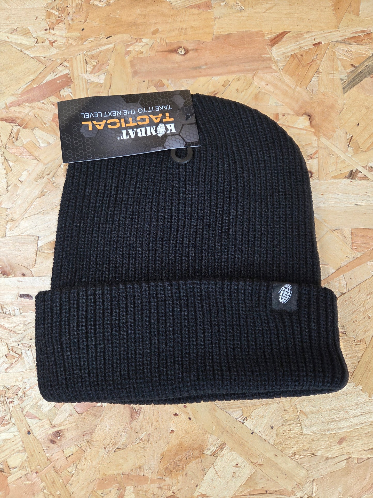 Tactical Ribbed Beanie Bob Hat Black Skull Cap