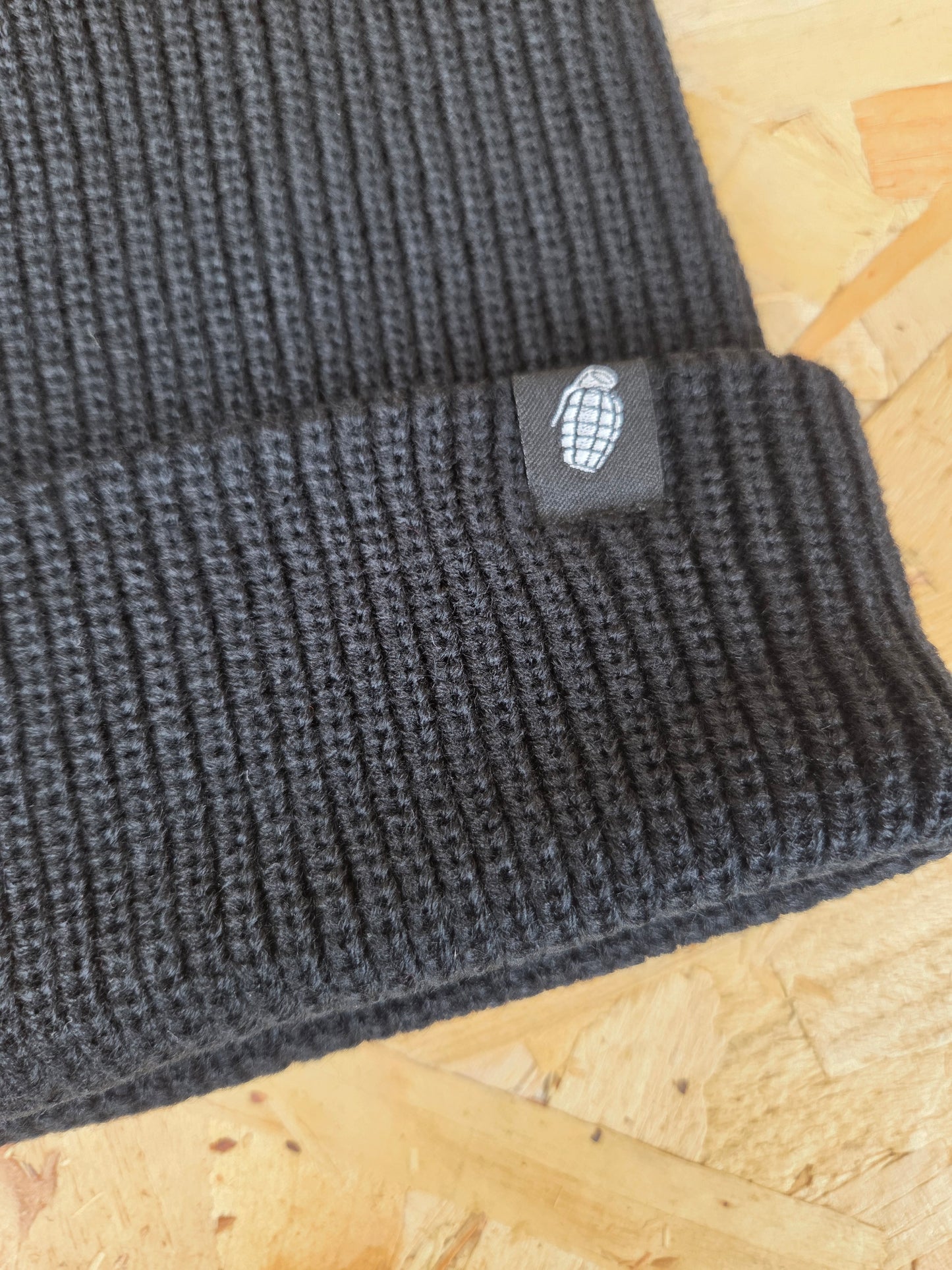 Tactical Ribbed Beanie Bob Hat Black Skull Cap
