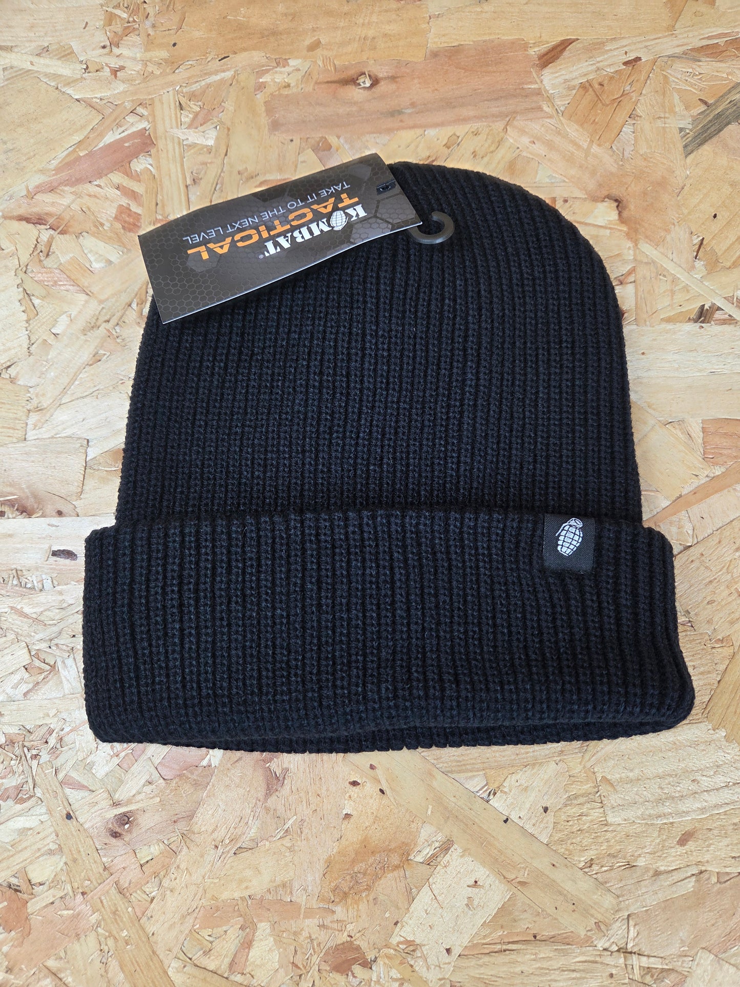 Tactical Ribbed Beanie Bob Hat Black Skull Cap