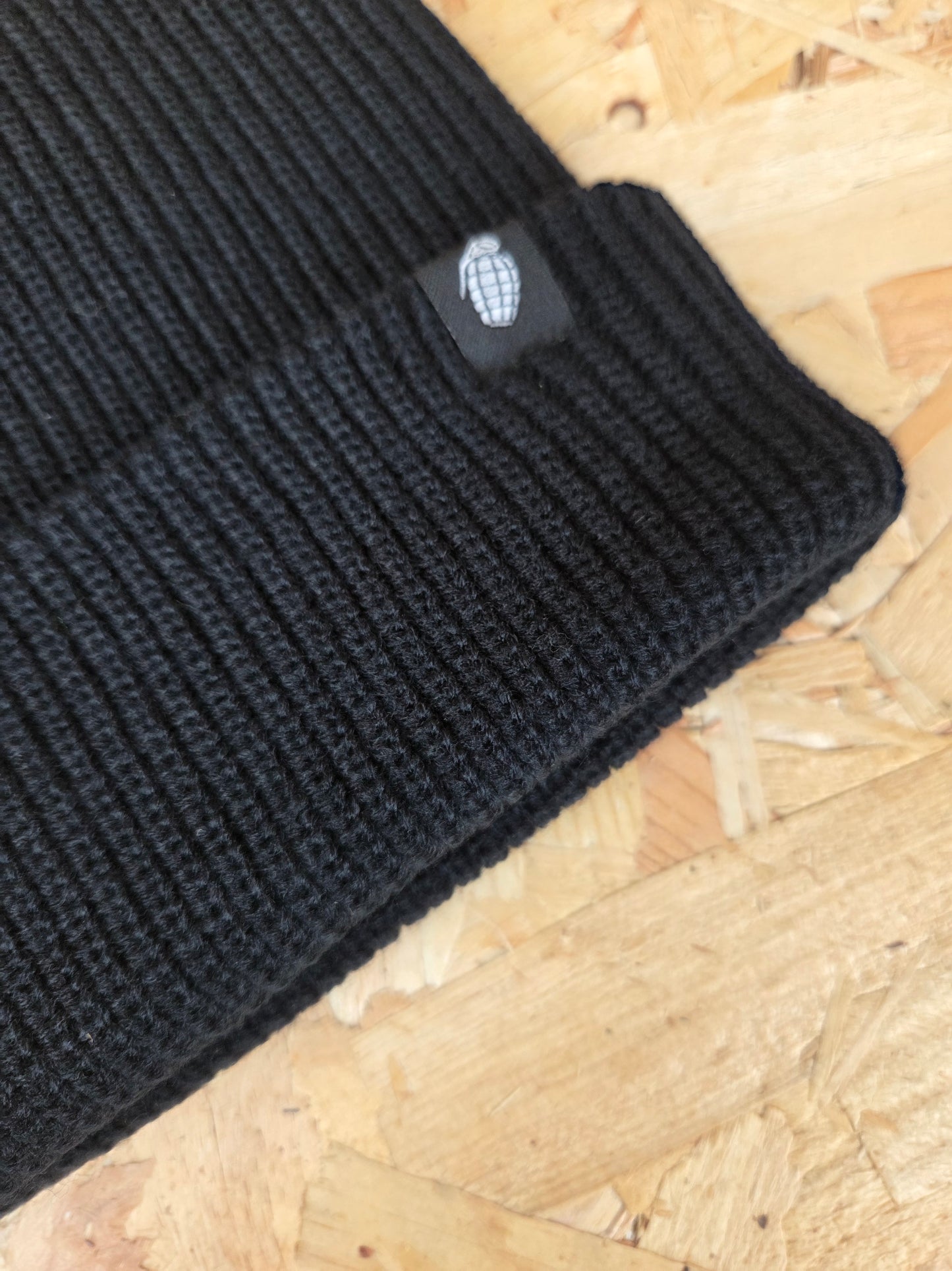 Tactical Ribbed Beanie Bob Hat Black Skull Cap