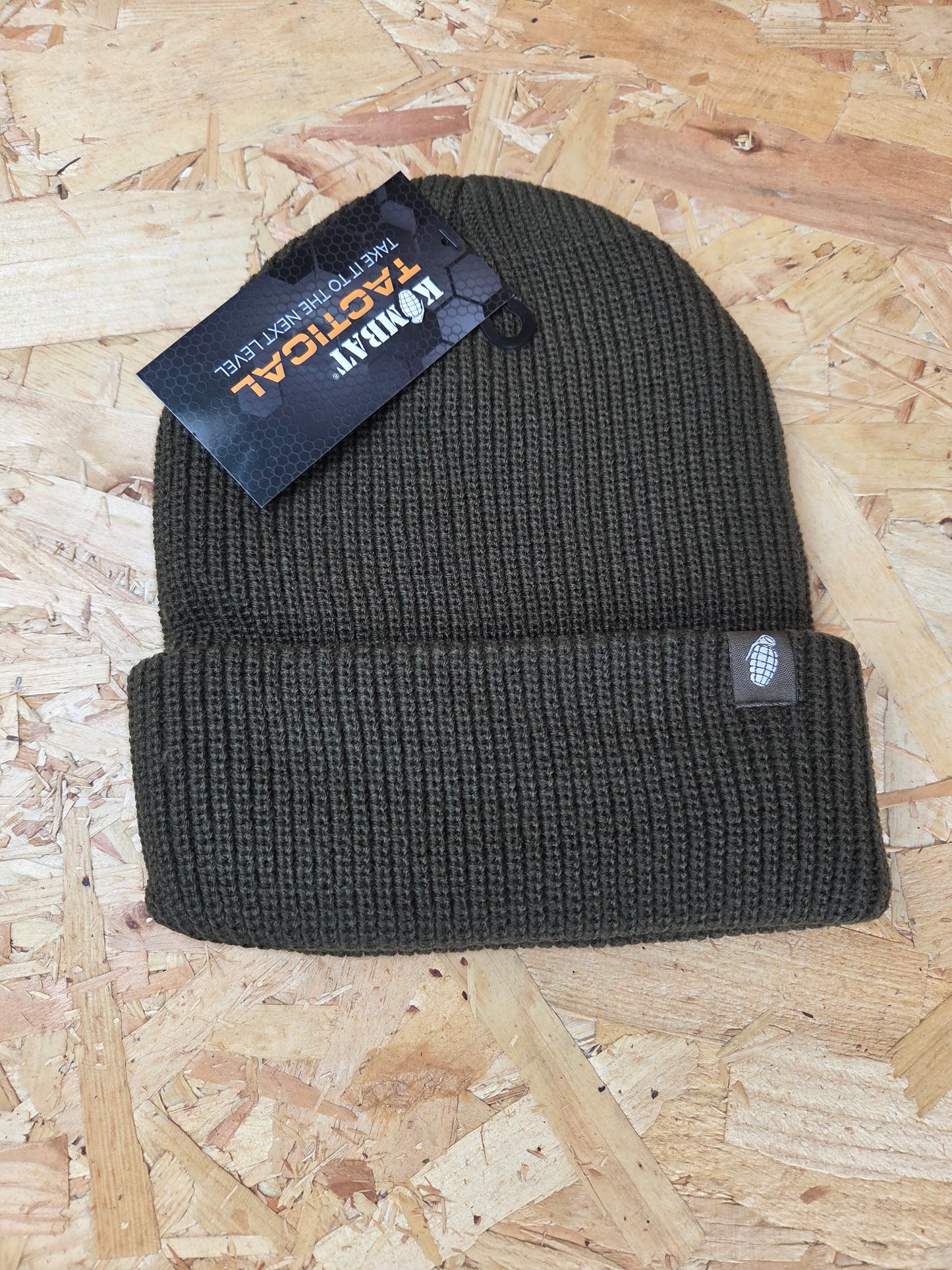 Tactical Ribbed Beanie Bob Hat Olive Green Skull Cap
