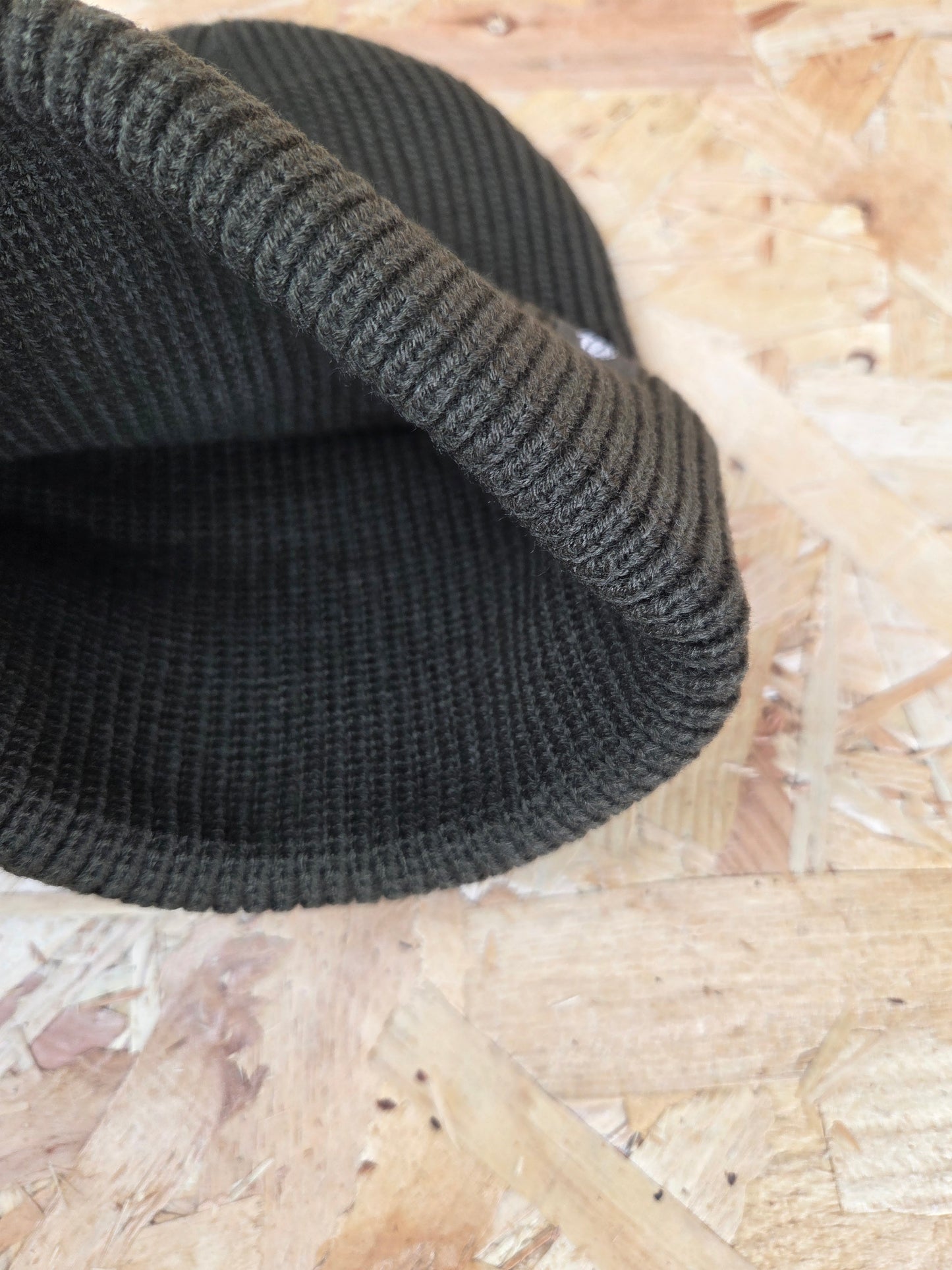 Tactical Ribbed Beanie Bob Hat Olive Green Skull Cap