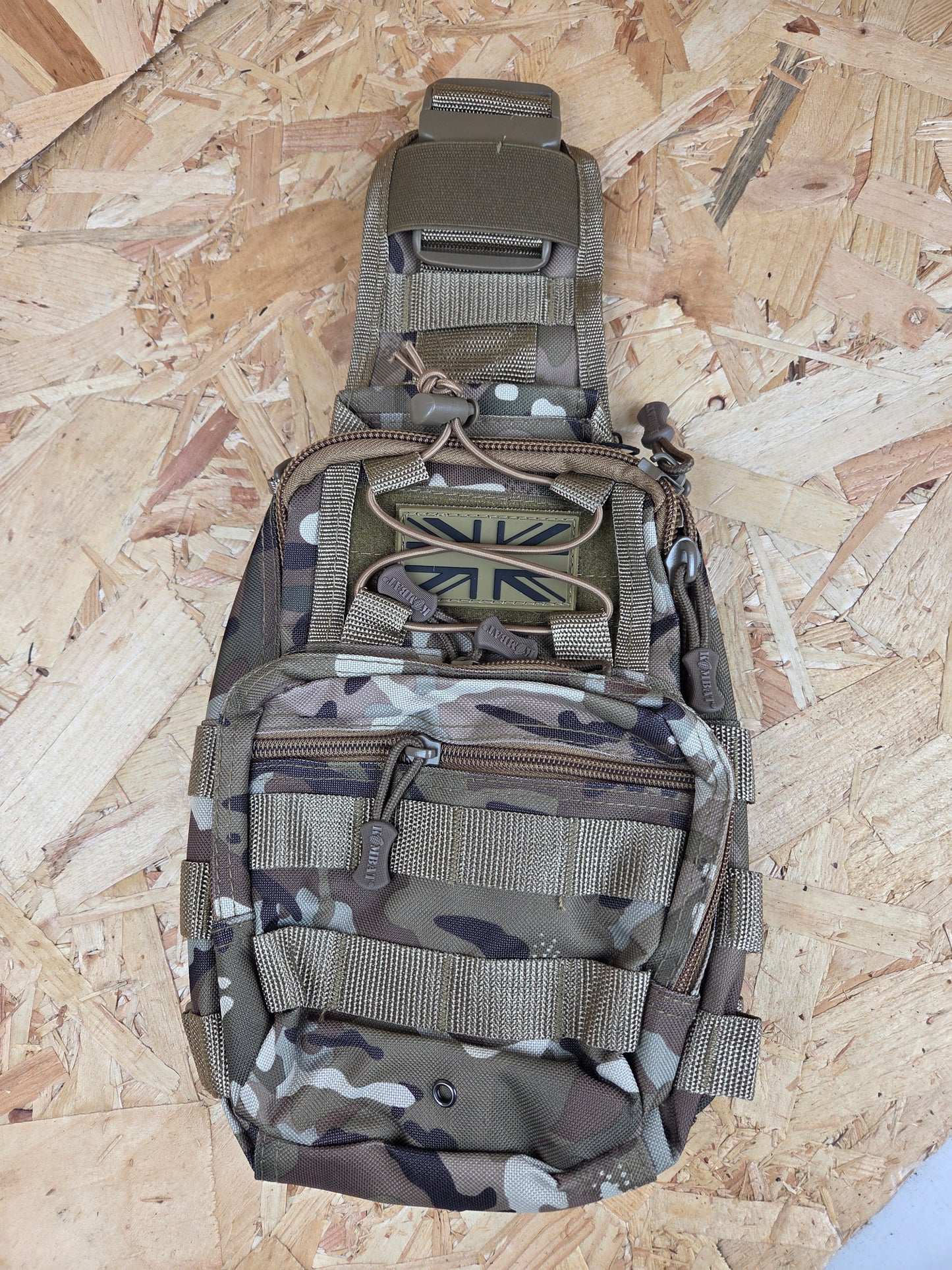 Ranger Sling Bag BTP Convertible Molle Chest Messenger Shoulder Camoflauge Pack