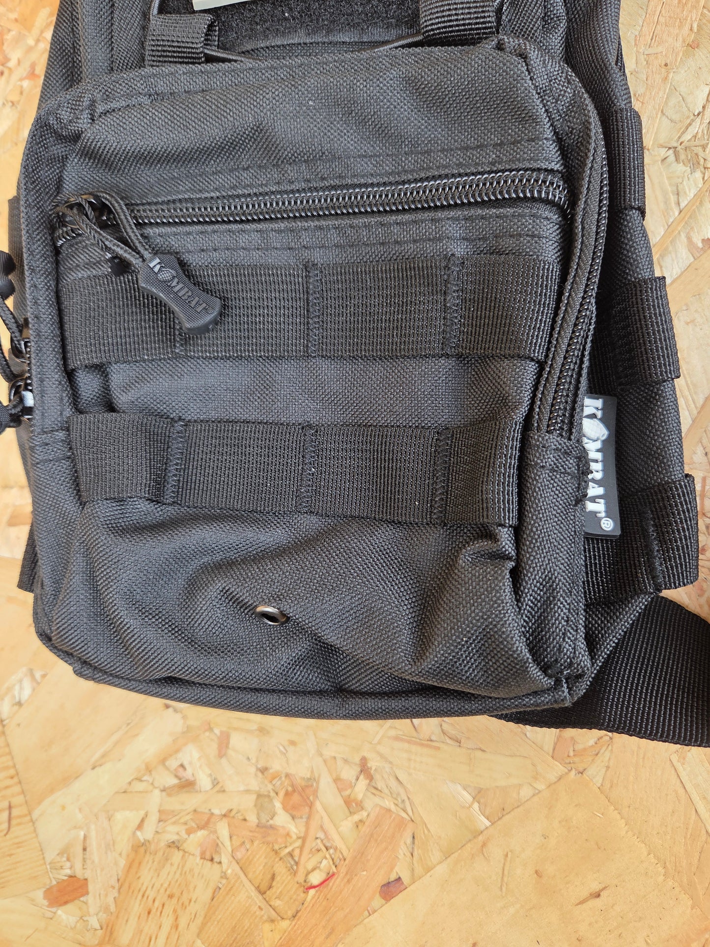 Ranger Sling Bag Black Convertible Molle Chest Messenger Shoulder Pack