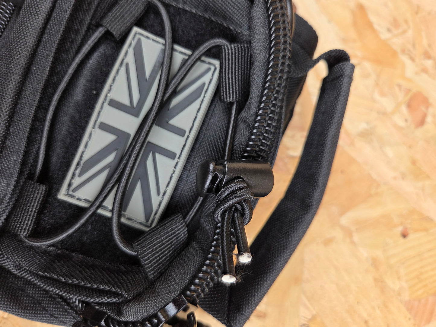 Ranger Sling Bag Black Convertible Molle Chest Messenger Shoulder Pack