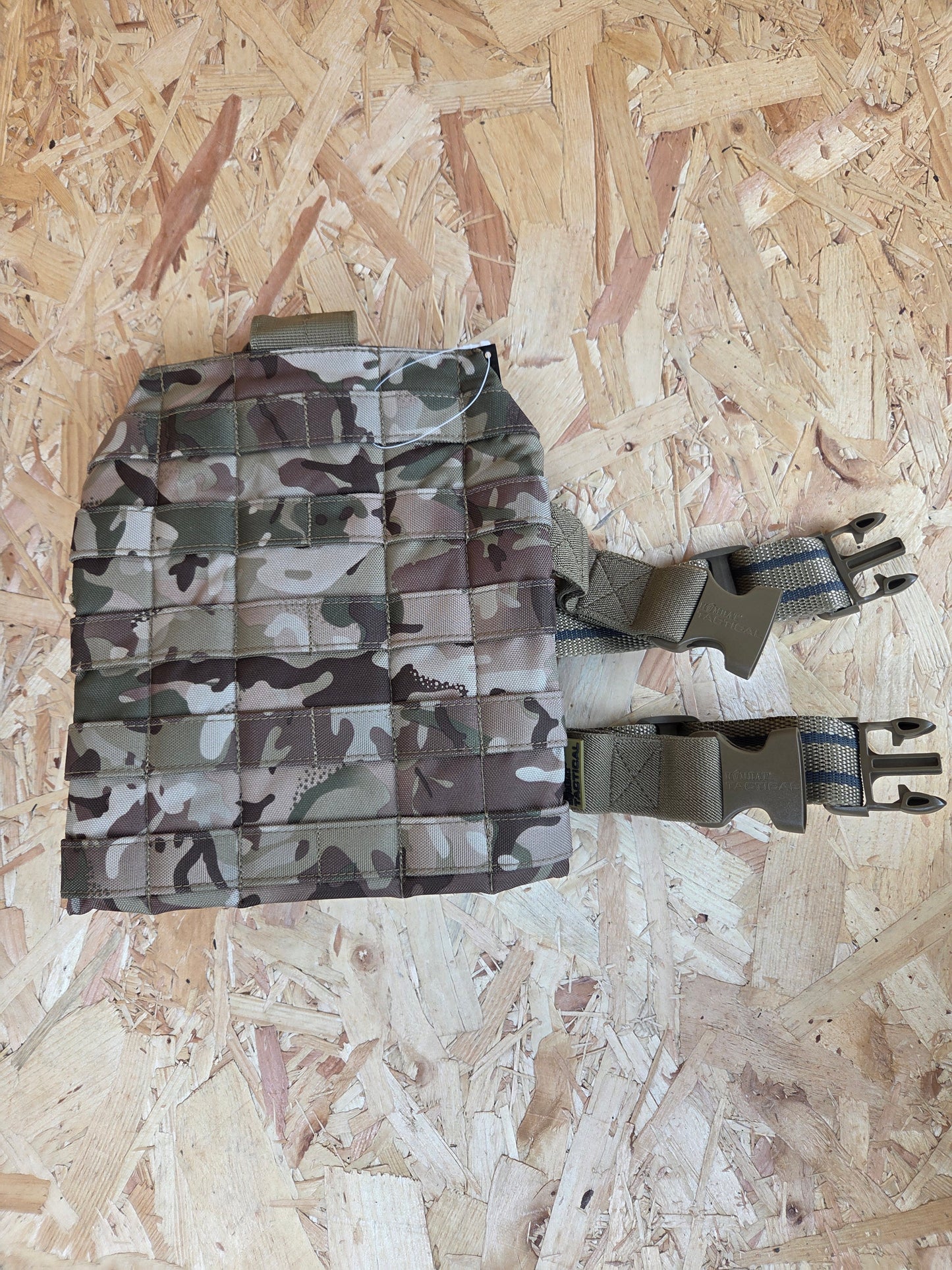 Molle Drop Leg Platform BTP Camouflage Load Carrying
