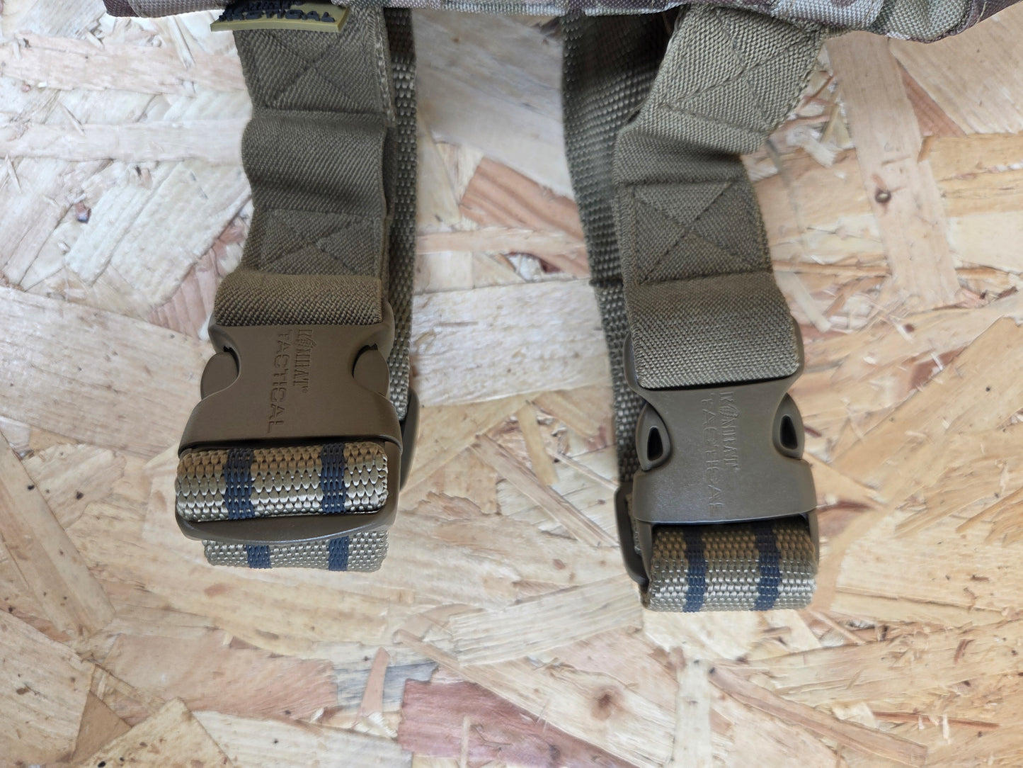 Molle Drop Leg Platform BTP Camouflage Load Carrying