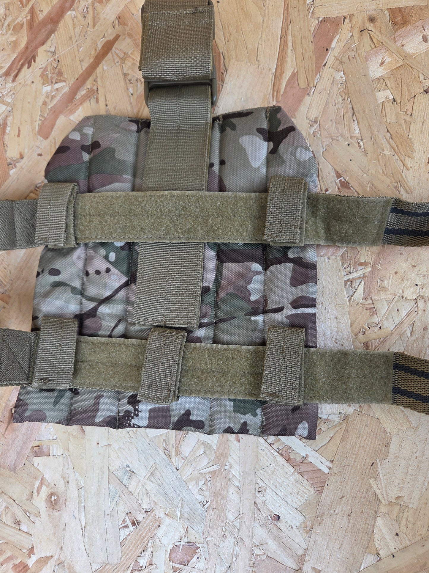 Molle Drop Leg Platform BTP Camouflage Load Carrying