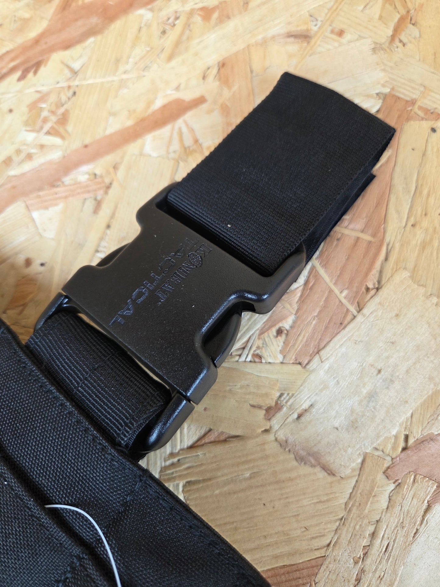 Molle Drop Leg Platform Black Load Carrying
