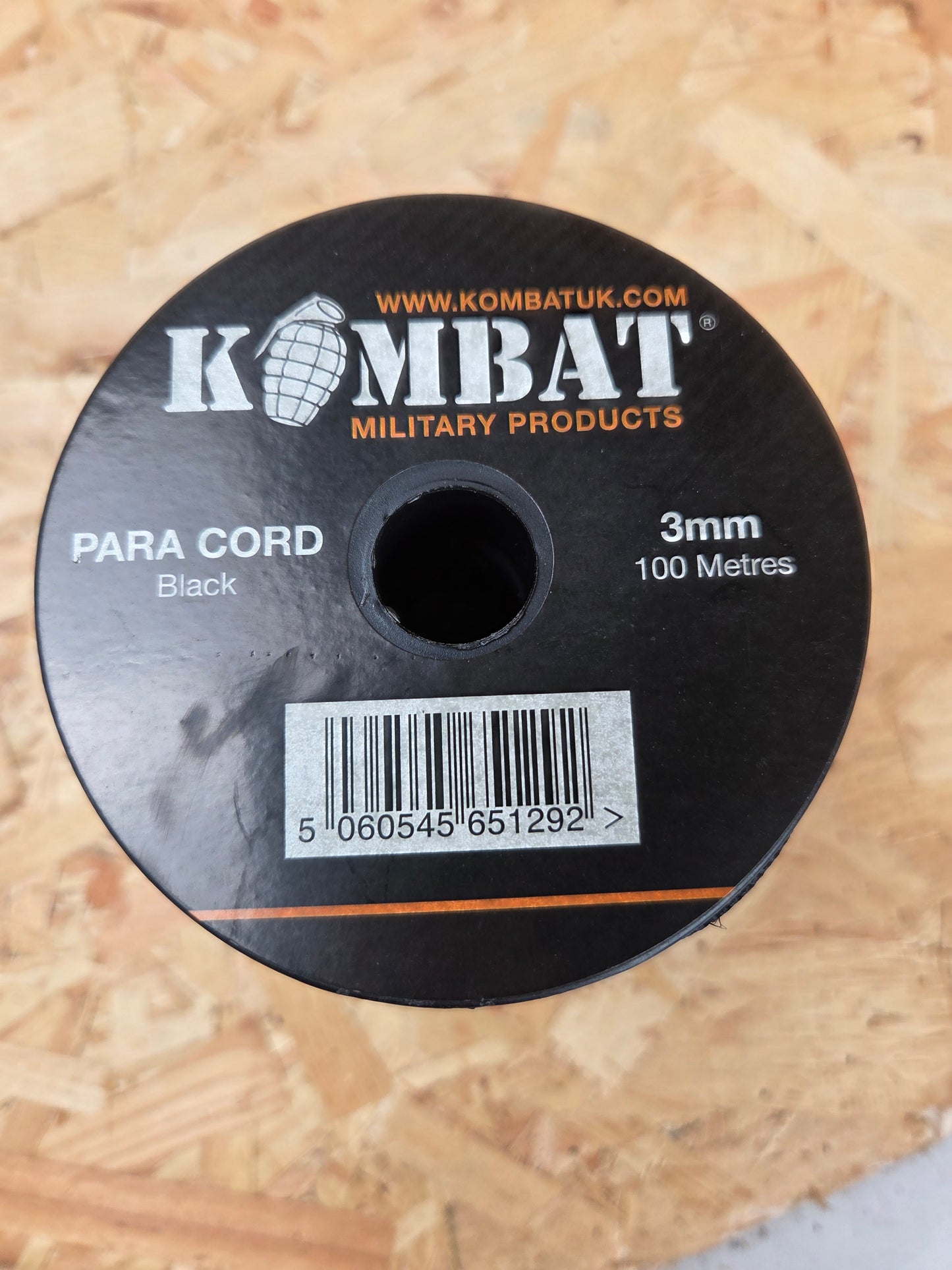 Paracord Cord Retention Loop Basha & Bivi Tent Shelter Rope Bushcraft Line Black 100m