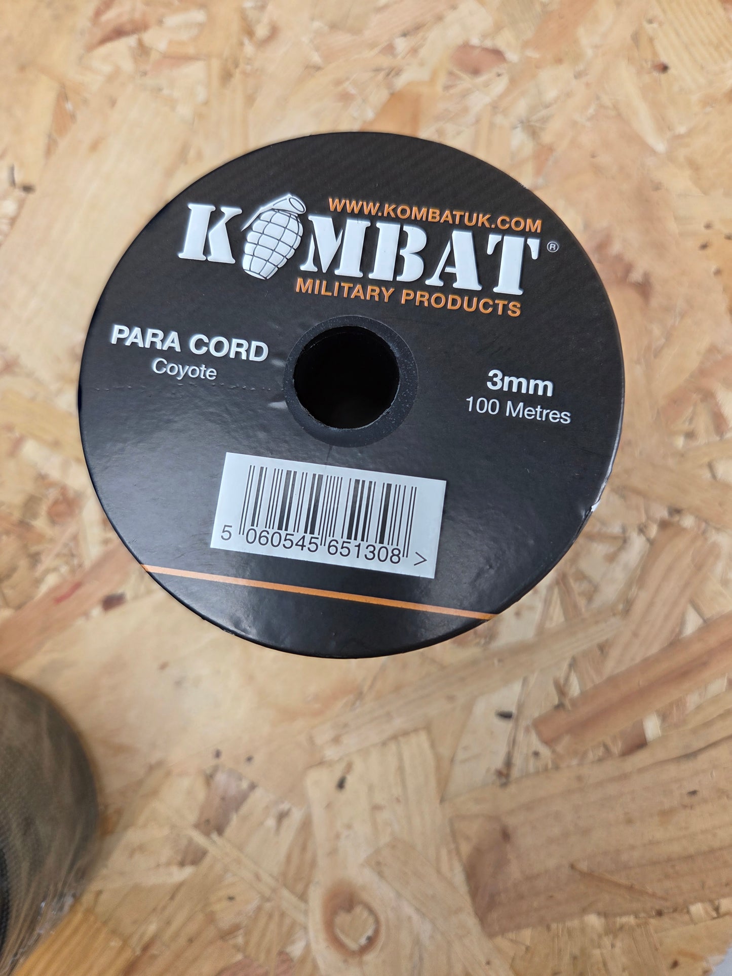 Paracord Cord Retention Loop Basha & Bivi Tent Shelter Rope Bushcraft Line Coyote Brown 100m