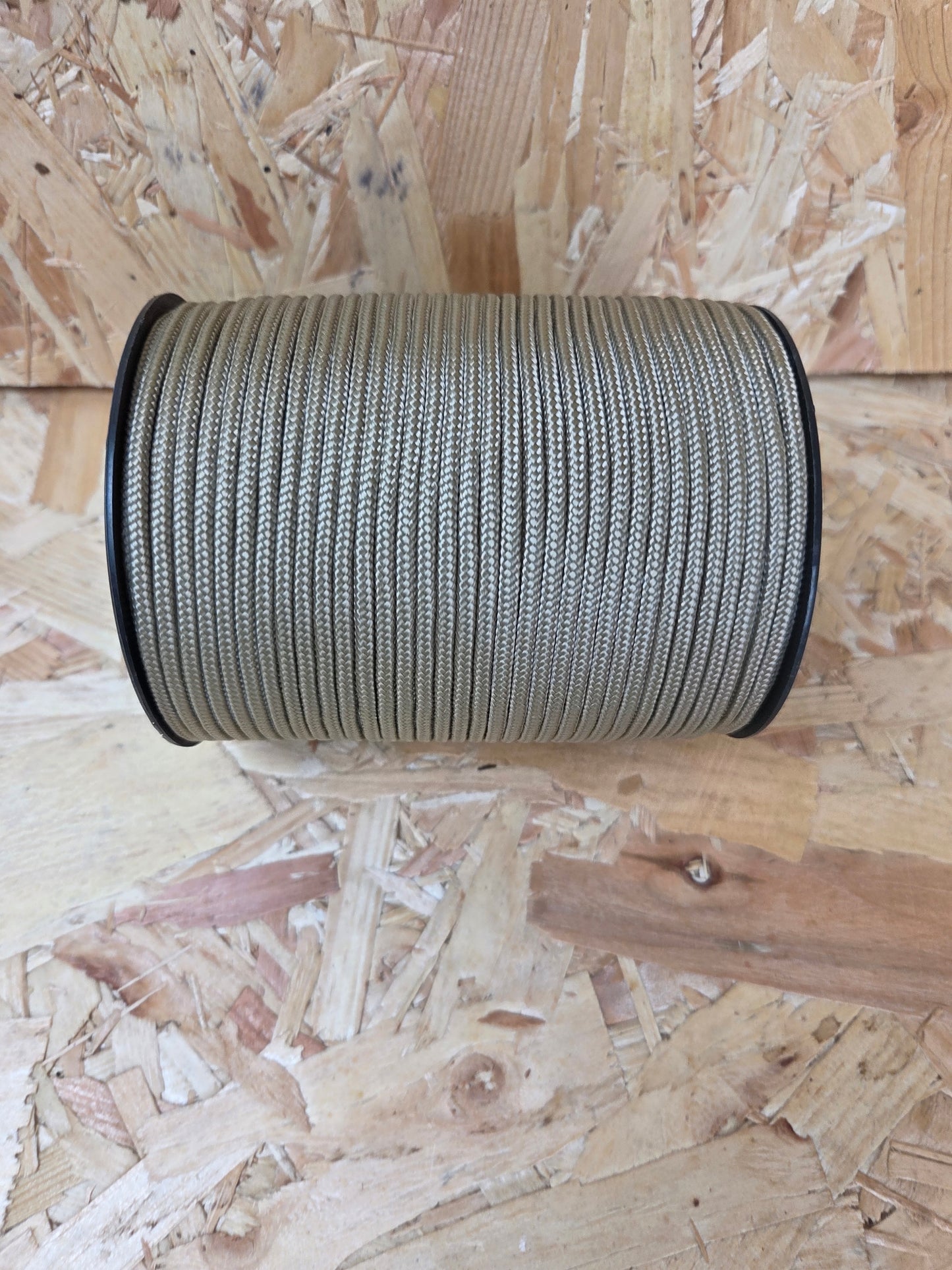 Paracord Cord Retention Loop Basha & Bivi Tent Shelter Rope Bushcraft Line Coyote Brown 100m