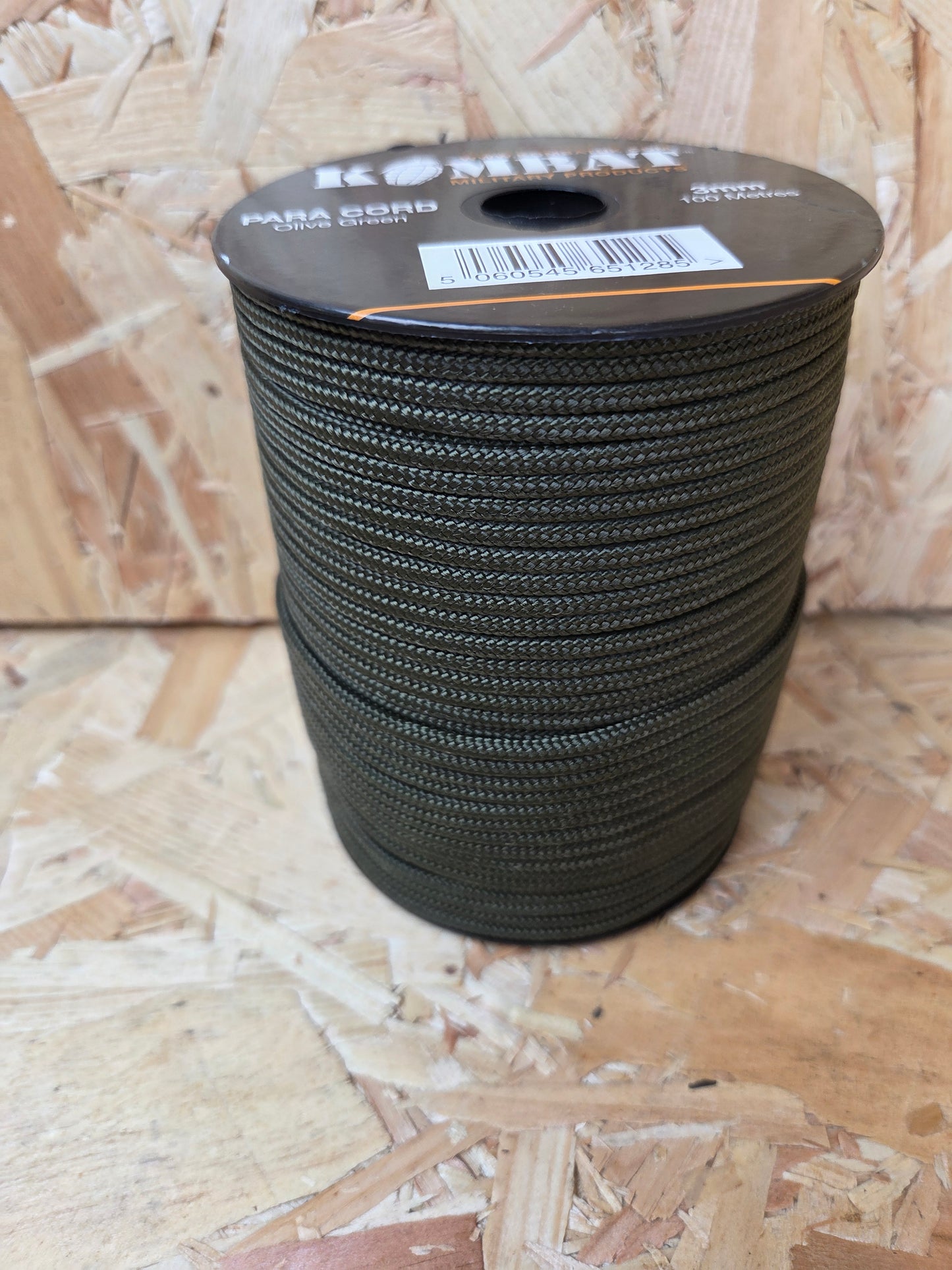 Paracord Cord Retention Loop Basha & Bivi Tent Shelter Rope Bushcraft Line Olive Green 100m