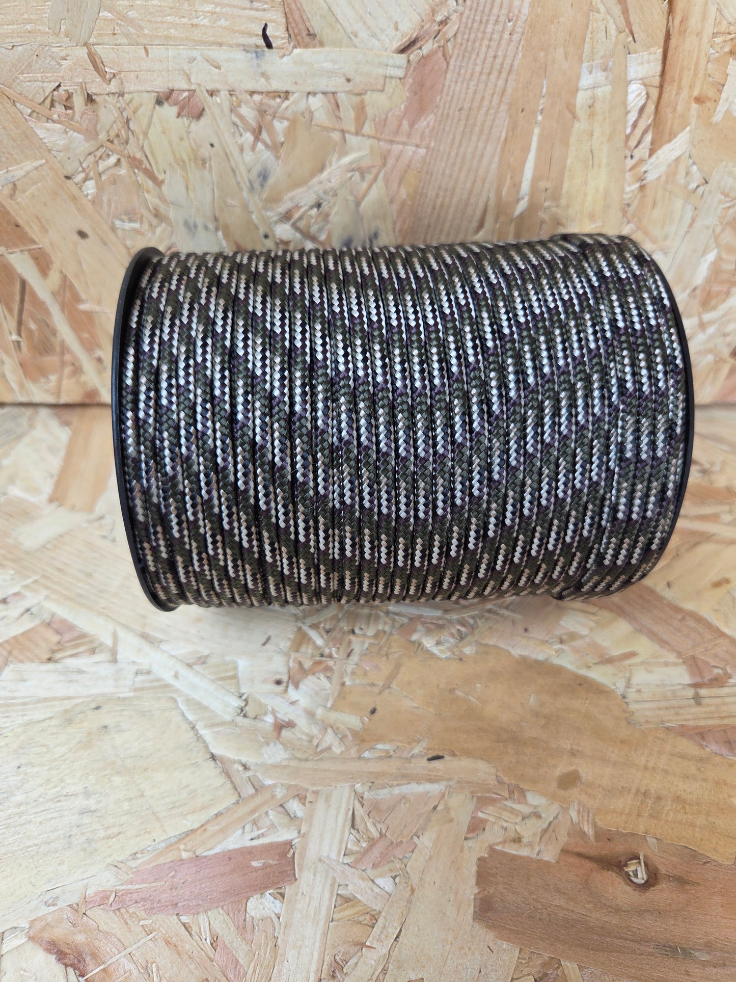Paracord Cord Retention Loop Basha & Bivi Tent Shelter Rope Bushcraft Line BTP British Terrain Pattern 100m