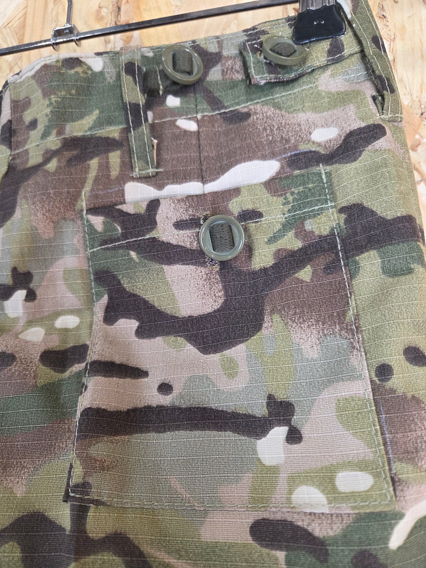 Kids Combat Cargo Trousers BTP Camouflage Childs Ripstop Pants Children Sizes Cadet