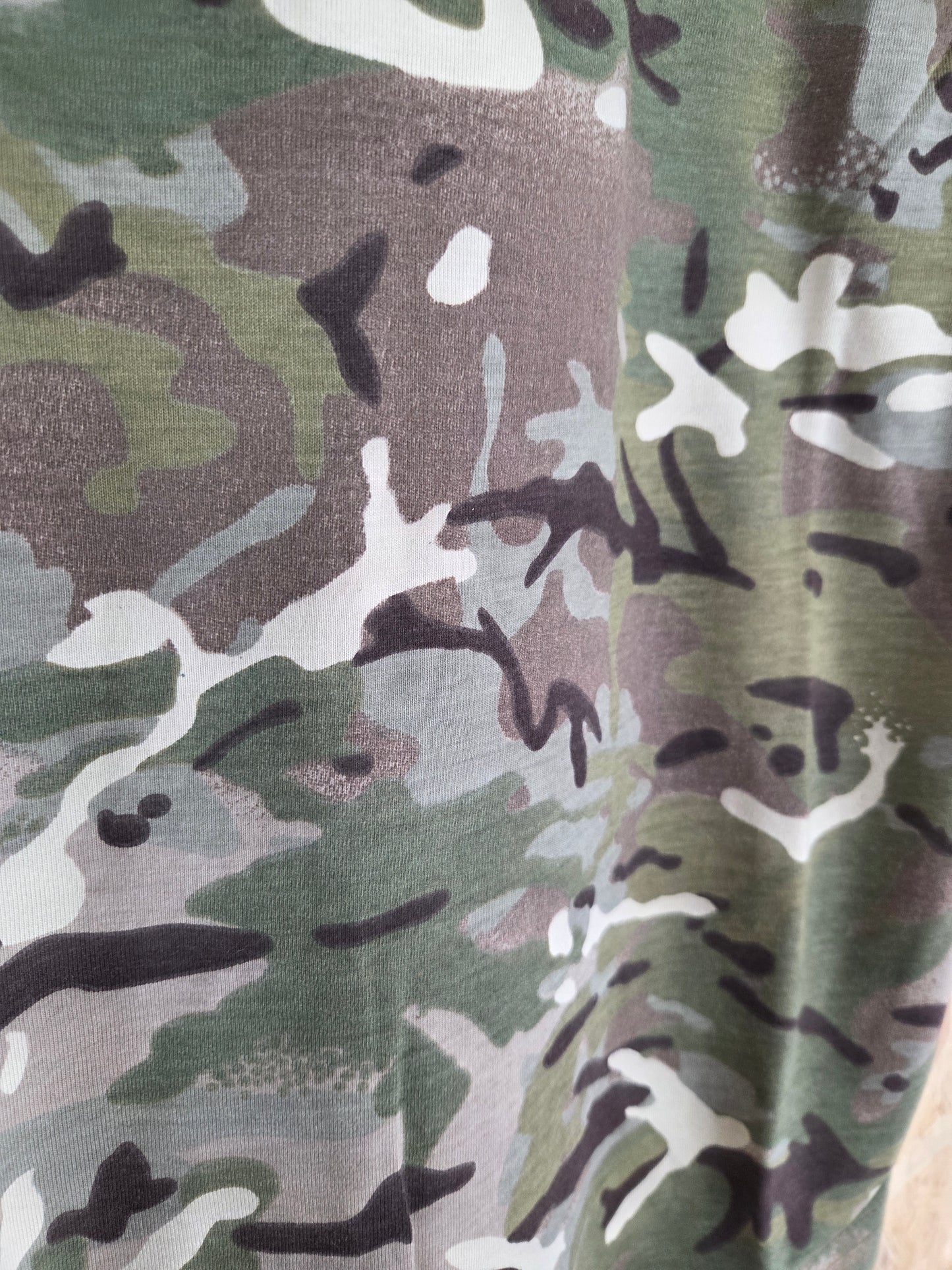 Kids Combat T-shirt BTP Camouflage Childs Top Short Sleeve Military Style Cadet