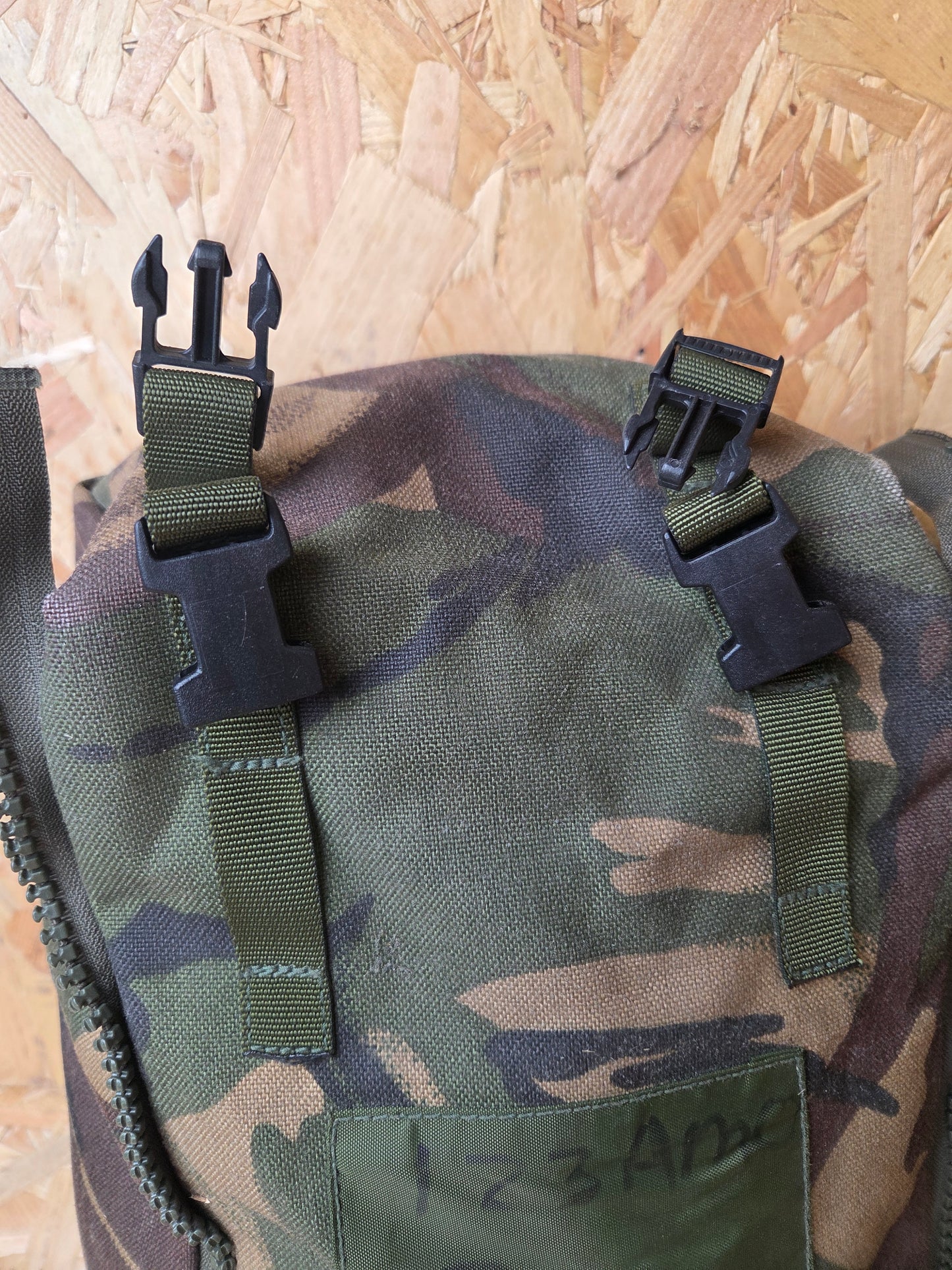 British Army PLCE Side Pouch DPM Rocket Pouches Personal Load Carrying Equipment Camouflage Bags Used