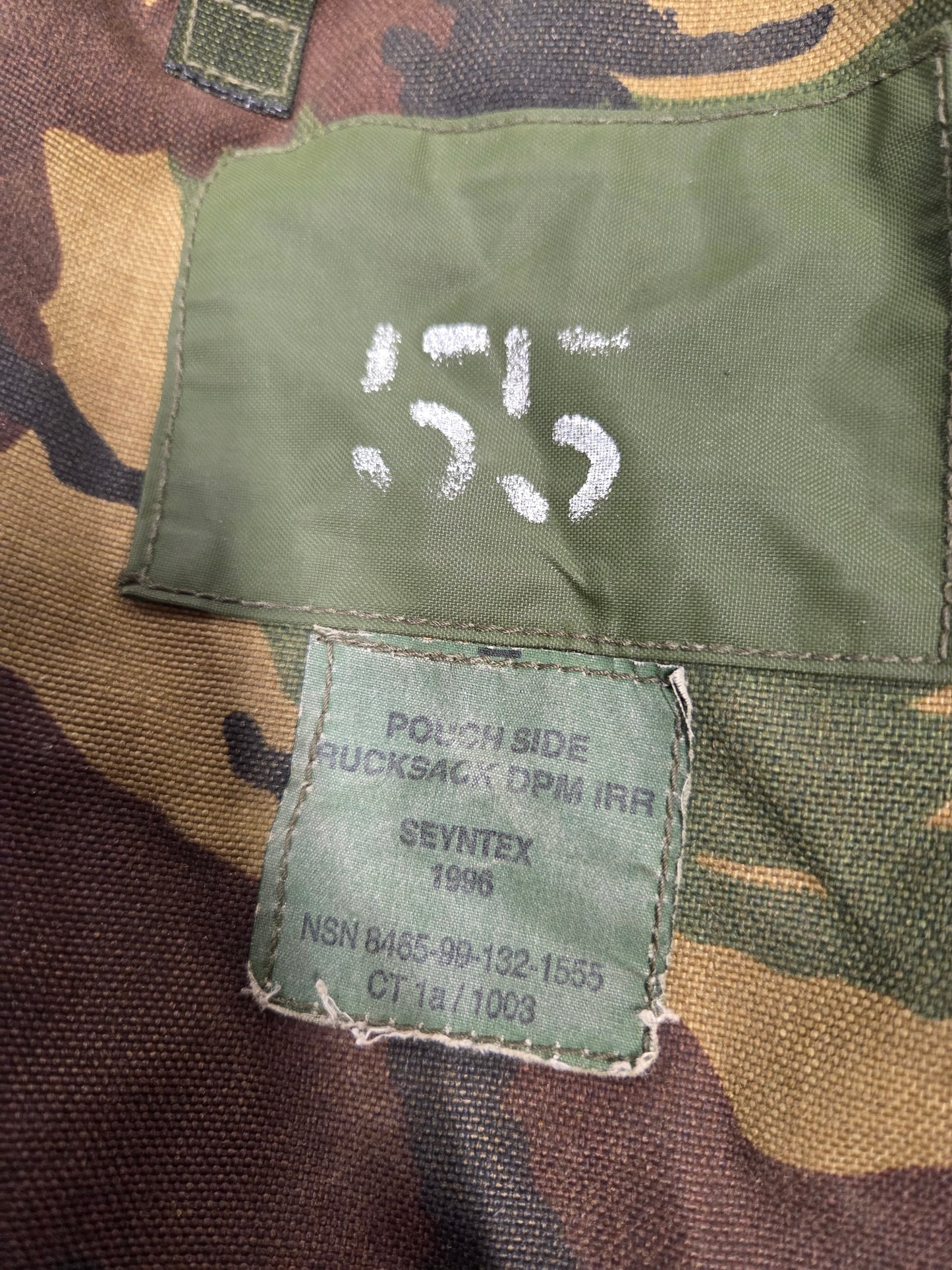 British Army PLCE Side Pouch DPM Rocket Pouches Personal Load Carrying Equipment Camouflage Bags Used