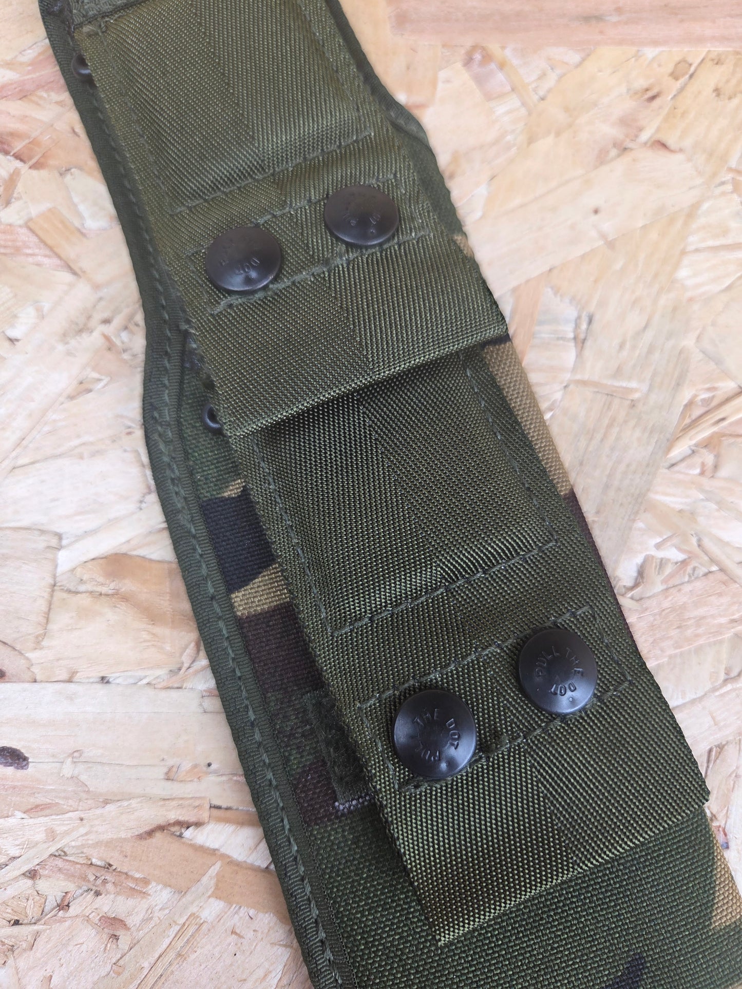 British Army FROG Sheath Pouch Holder DPM IRR Scabbard Webbing Bushcraft PLCE