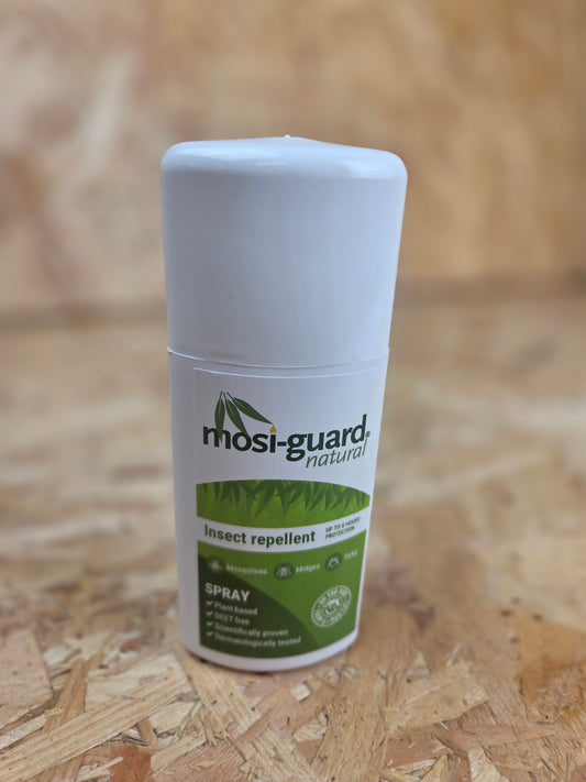 Mosi-Guard Insect Repellent Spray 75ml Plant Based DEET Free Mosquitoes Midges Ticks