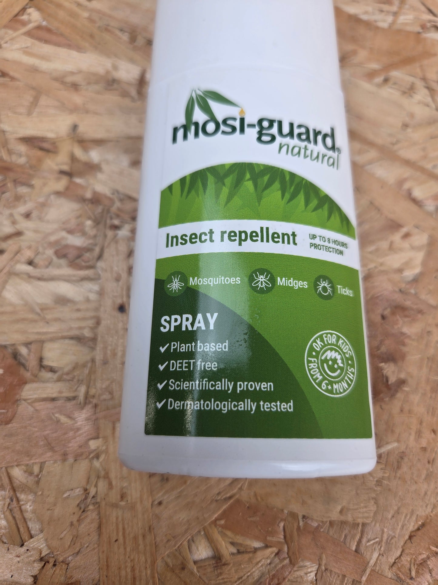 Mosi-Guard Insect Repellent Spray 75ml Plant Based DEET Free Mosquitoes Midges Ticks