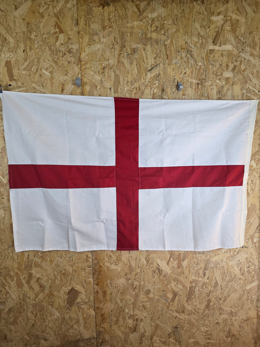 England Flag St Georges Cross White with Red Cross World Cup English 152cm x 91cm