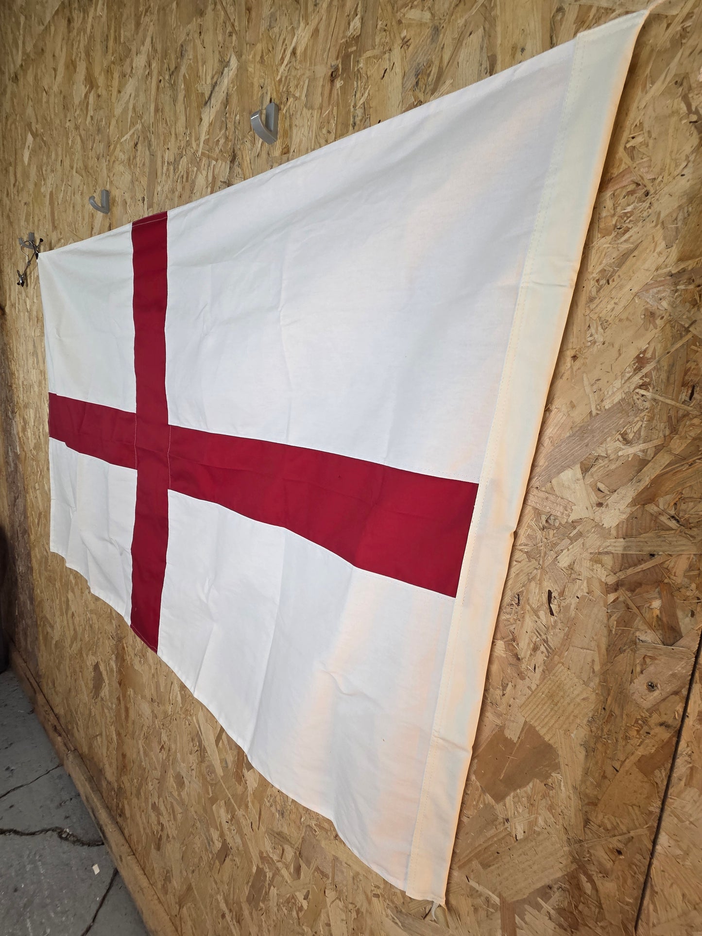 England Flag St Georges Cross White with Red Cross World Cup English 152cm x 91cm