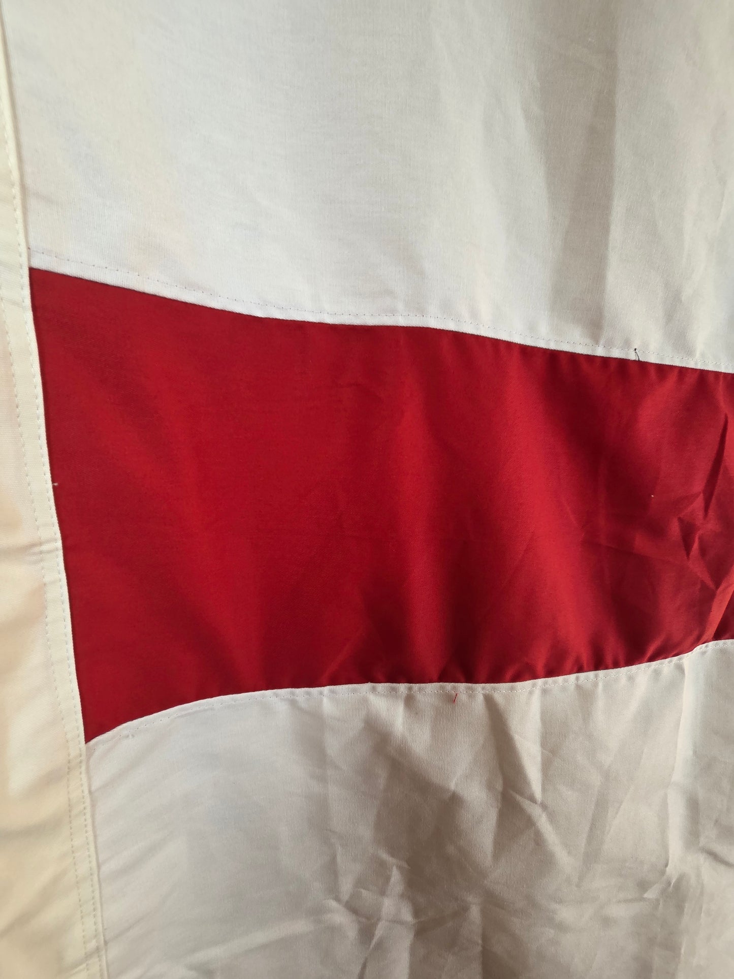England Flag St Georges Cross White with Red Cross World Cup English 213cm x 122cm