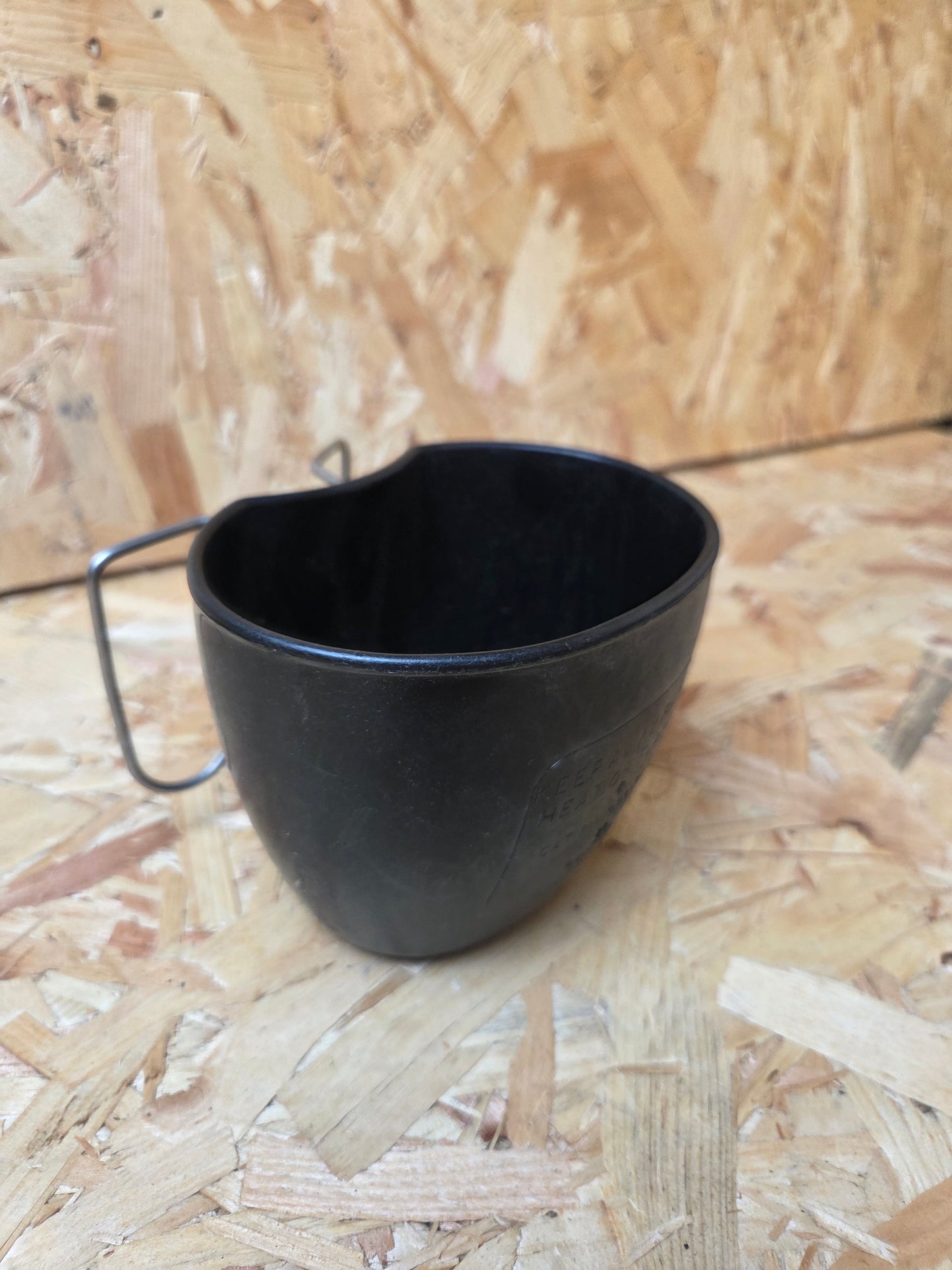 Osprey Cup British Army Mug Water Canteen Black Camping Drinking Nato 58 Pattern