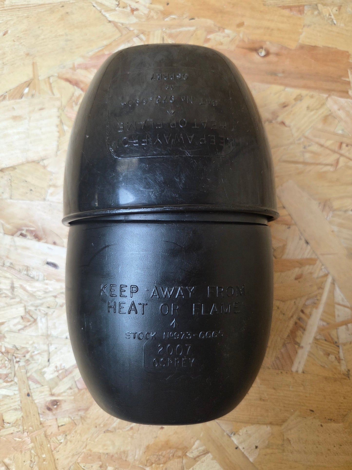 Osprey Mug and Bottle British Army Water Canteen Black Camping Drinking Nato 58 Pattern