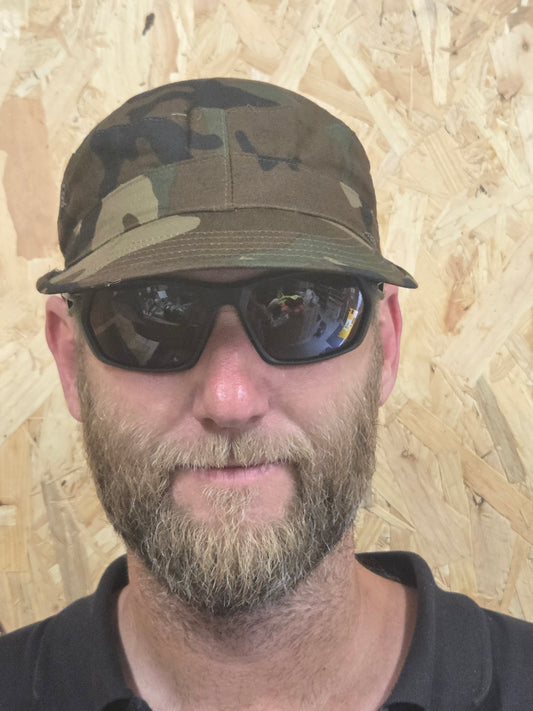 Sun Hat Baseball Cap Woodland DPM Camo Combat Military Camouflage 100% Cotton Small Size