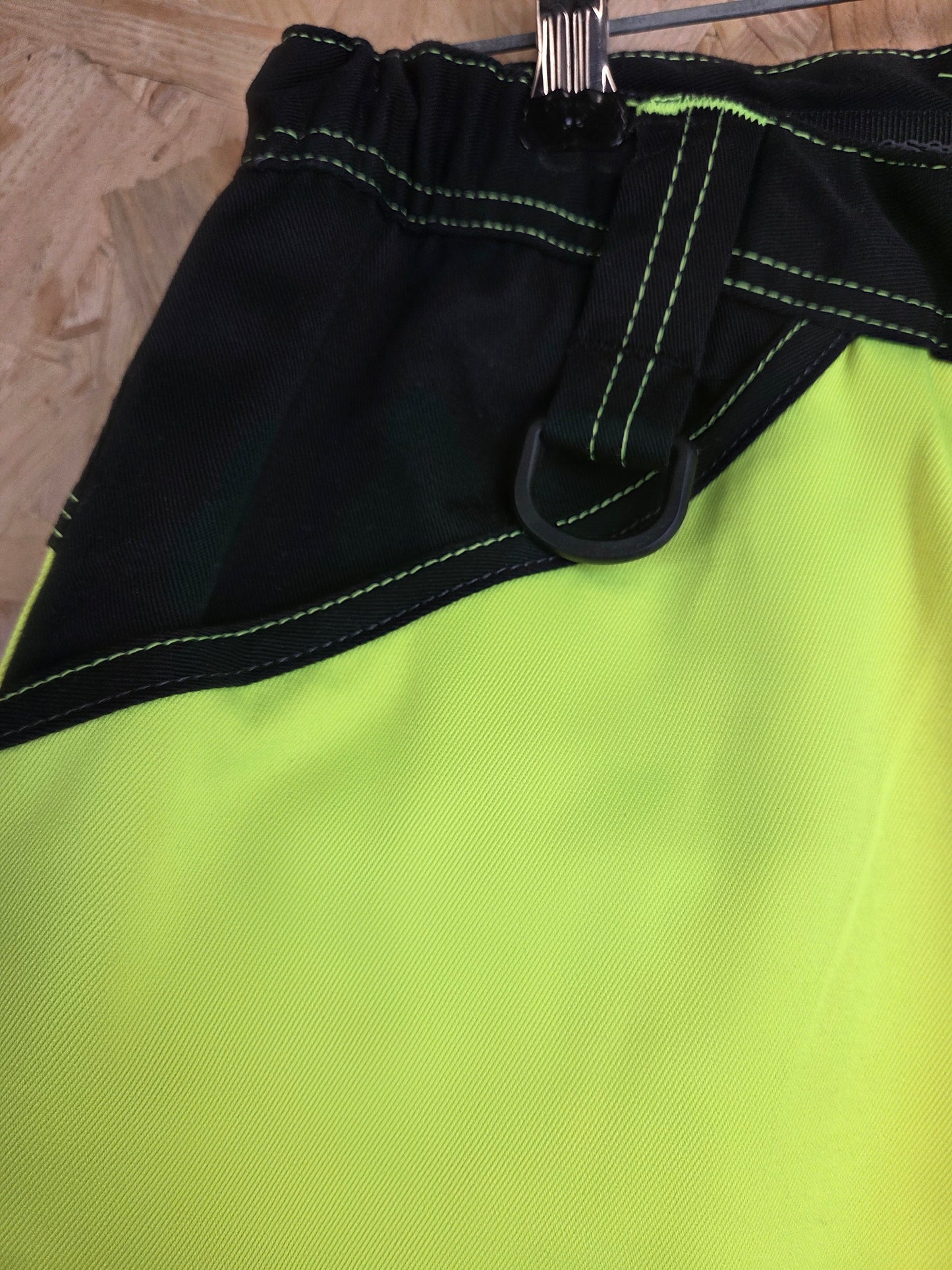 Portwest Work Shorts Hi Viz Vis Yellow Black Reflective Safety Workwear PW34