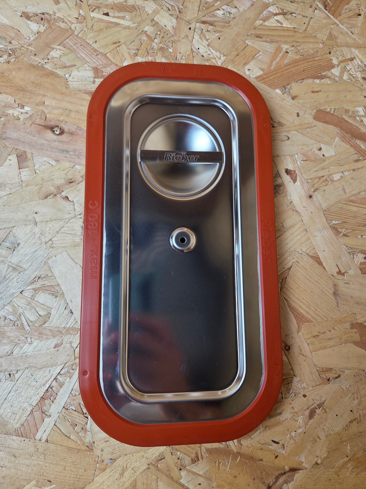 Rieber Stainless Steel Gastronorm Food Pan Lid Insert Commercial Catering Container 150mm Deep GN 1/3