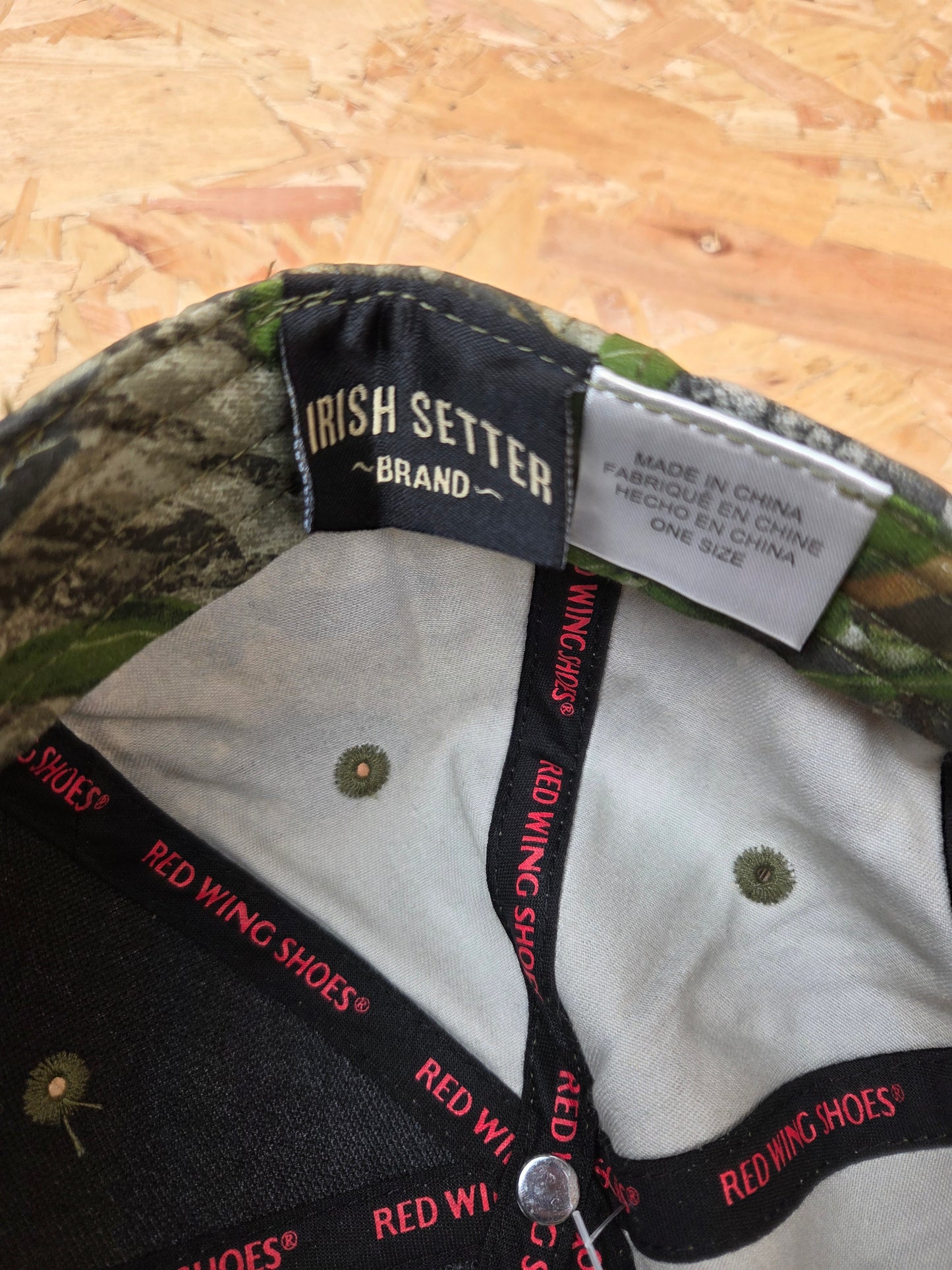 Irish Setter Baseball Cap Camo Sun Hat Combat Military Camouflage 100% Cotton 97415