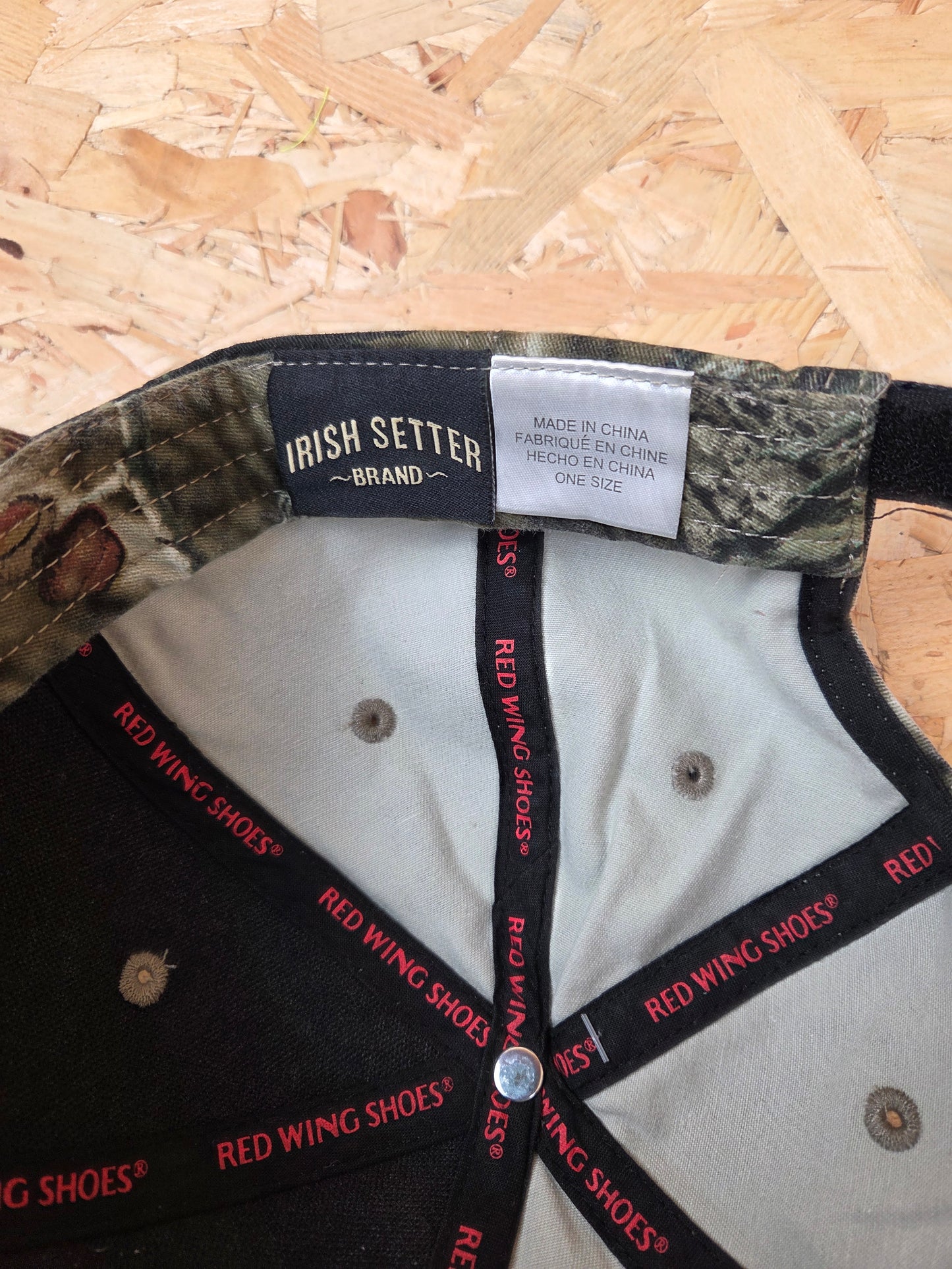 Irish Setter Baseball Cap Camo Sun Hat Combat Military Camouflage 100% Cotton 97416