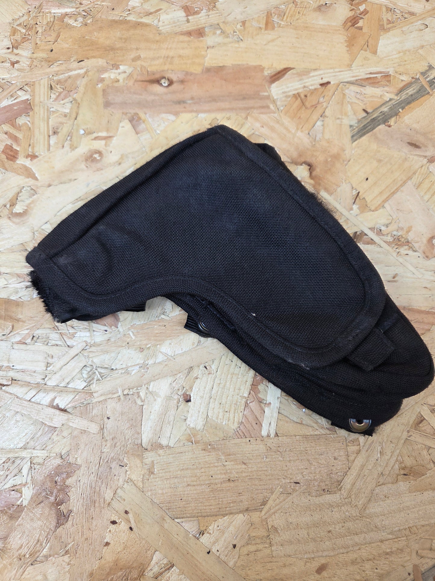 Molle Gun Pistol Holster Genuine Ex Police Black Nylon Equipment Pouch Belt Duty Webbing Used