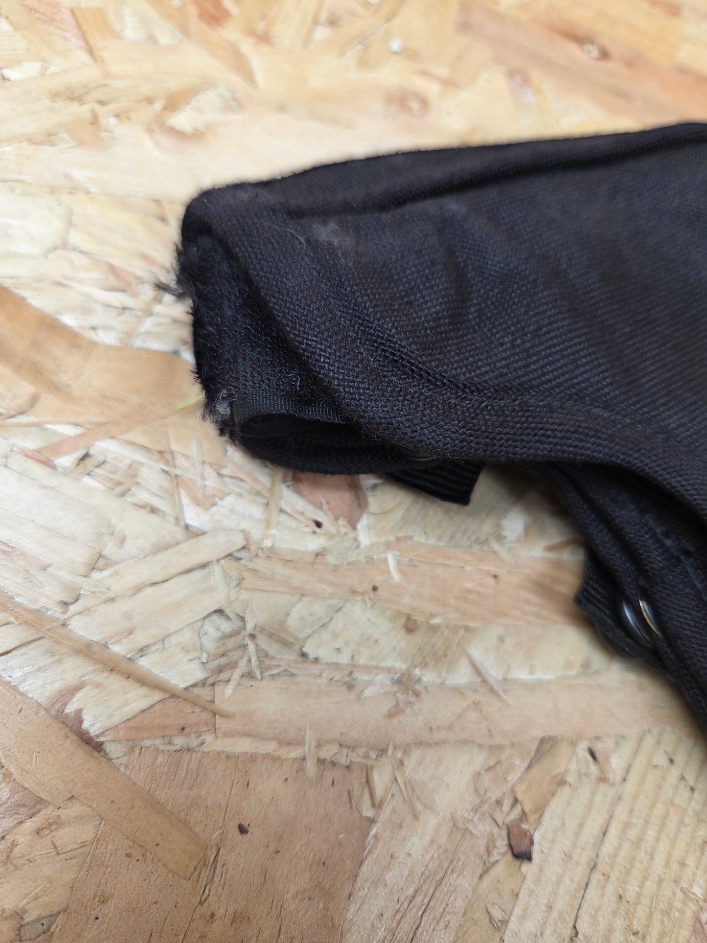 Molle Gun Pistol Holster Genuine Ex Police Black Nylon Equipment Pouch Belt Duty Webbing Used
