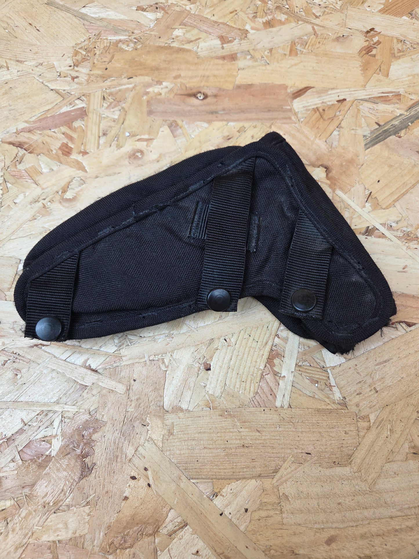 Molle Gun Pistol Holster Genuine Ex Police Black Nylon Equipment Pouch Belt Duty Webbing Used