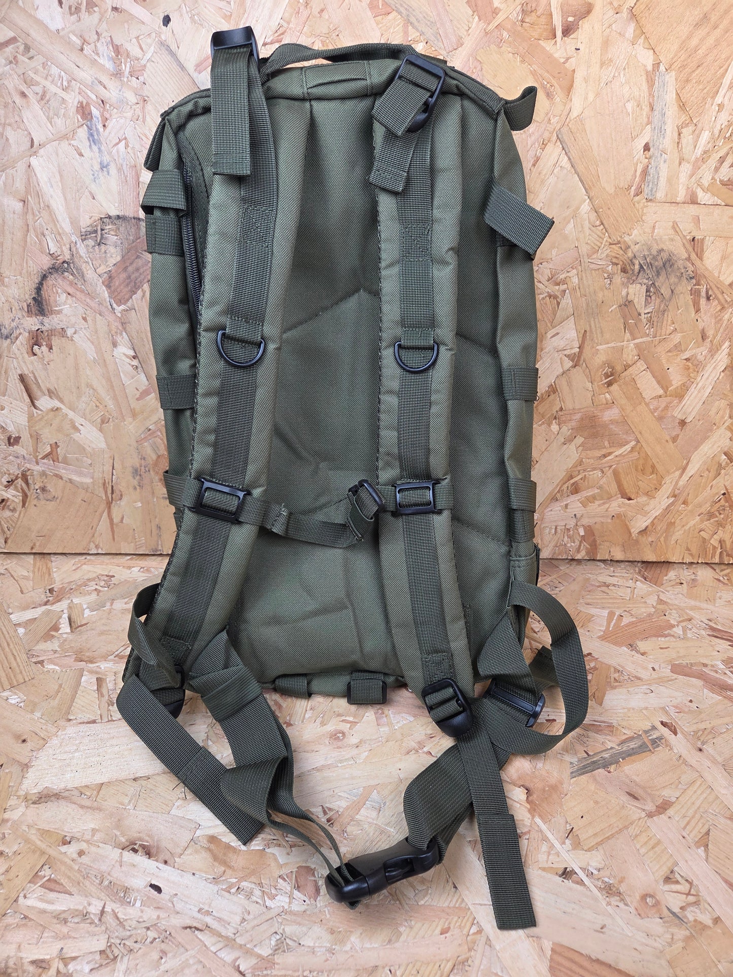 Molle Backpack Military Style Stealth Pack Combat Cadet Utility Bag Olive Green Daysack 25L New
