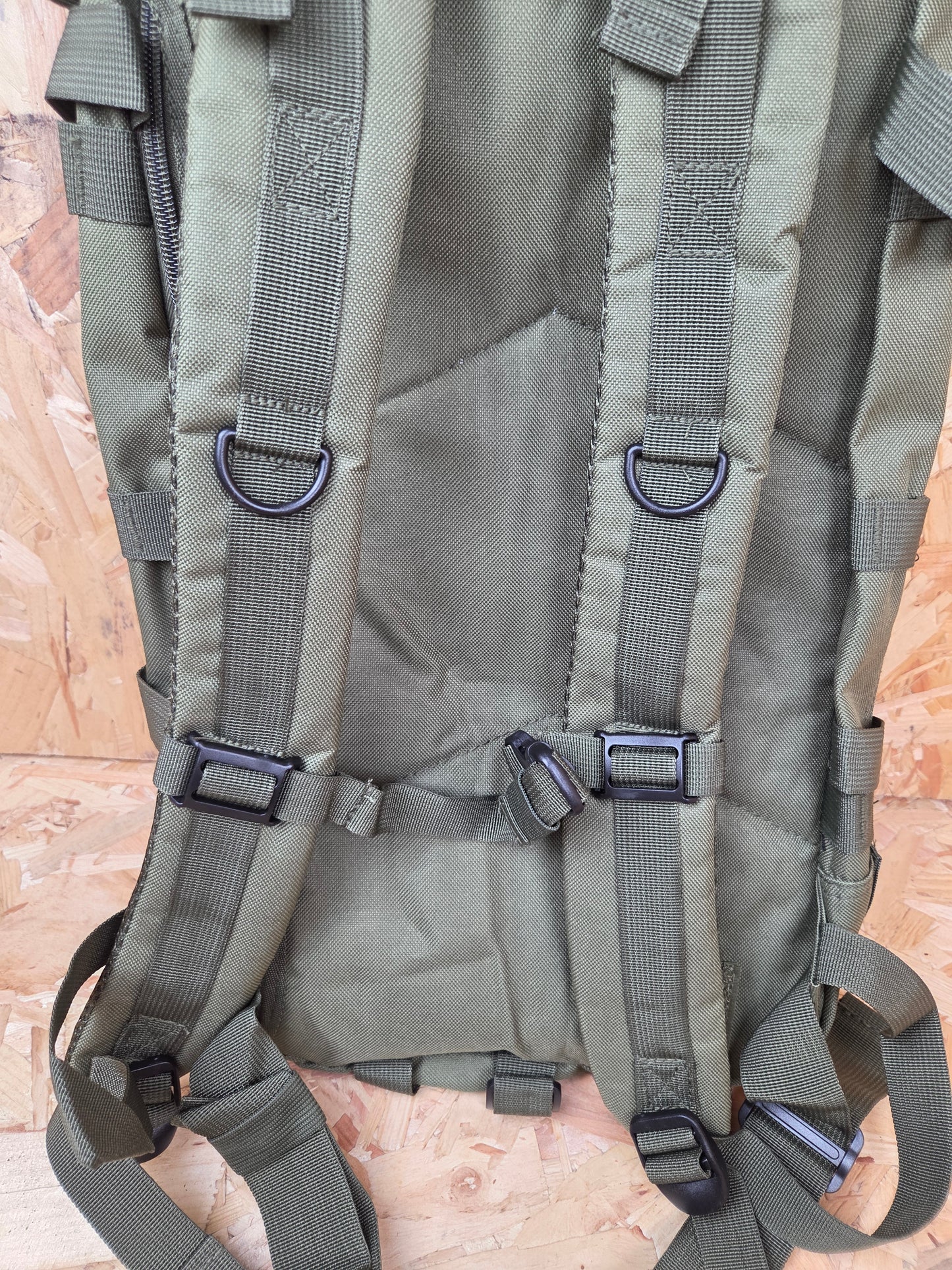 Molle Backpack Military Style Stealth Pack Combat Cadet Utility Bag Olive Green Daysack 25L New