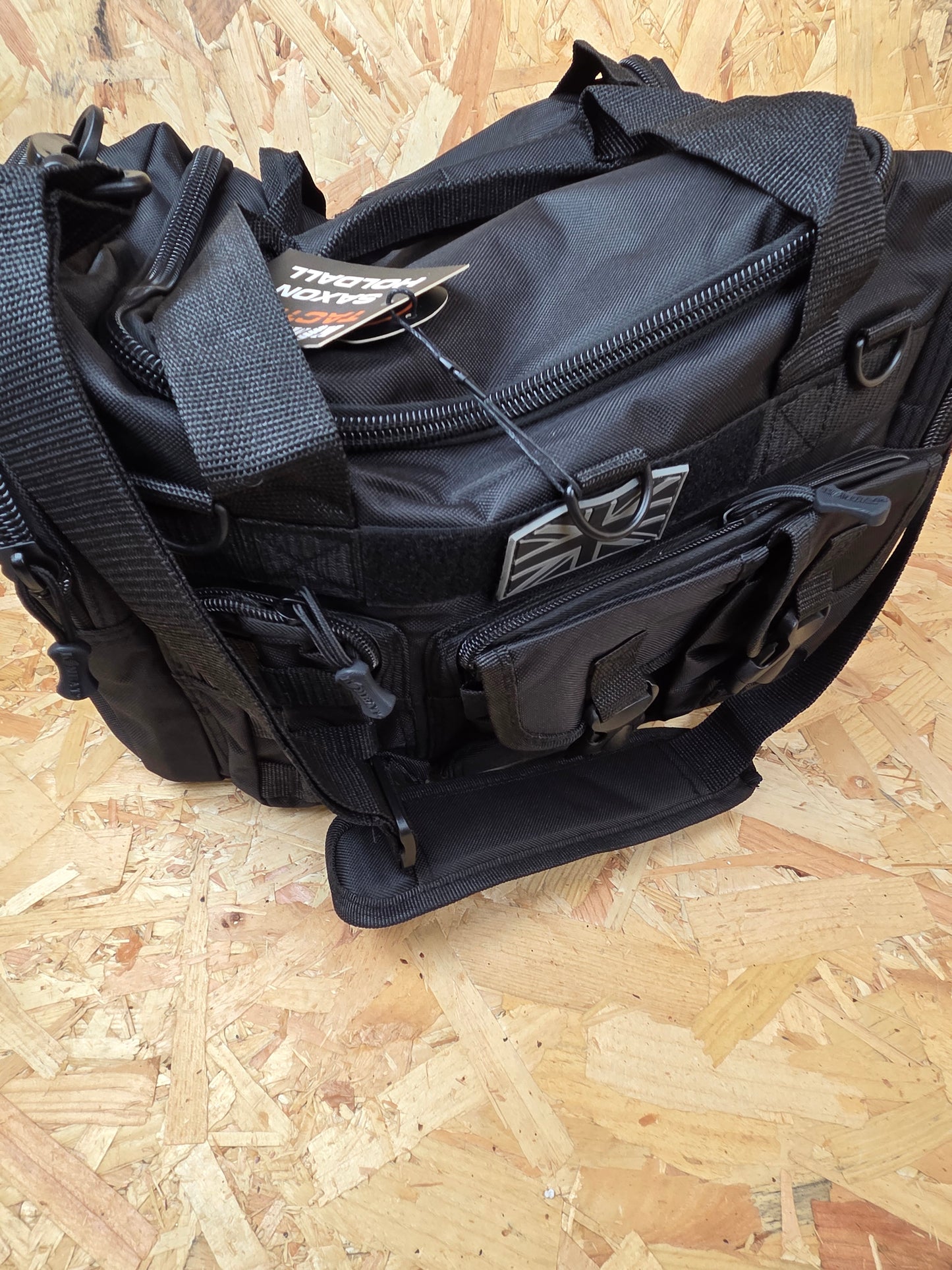 Military Style Holdall Bag Combat Tactical Cadet Utility Bag Black Daysack 35L New