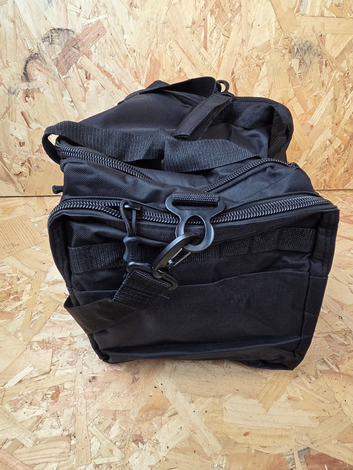 Military Style Holdall Bag Combat Tactical Cadet Utility Bag Black Daysack 35L New