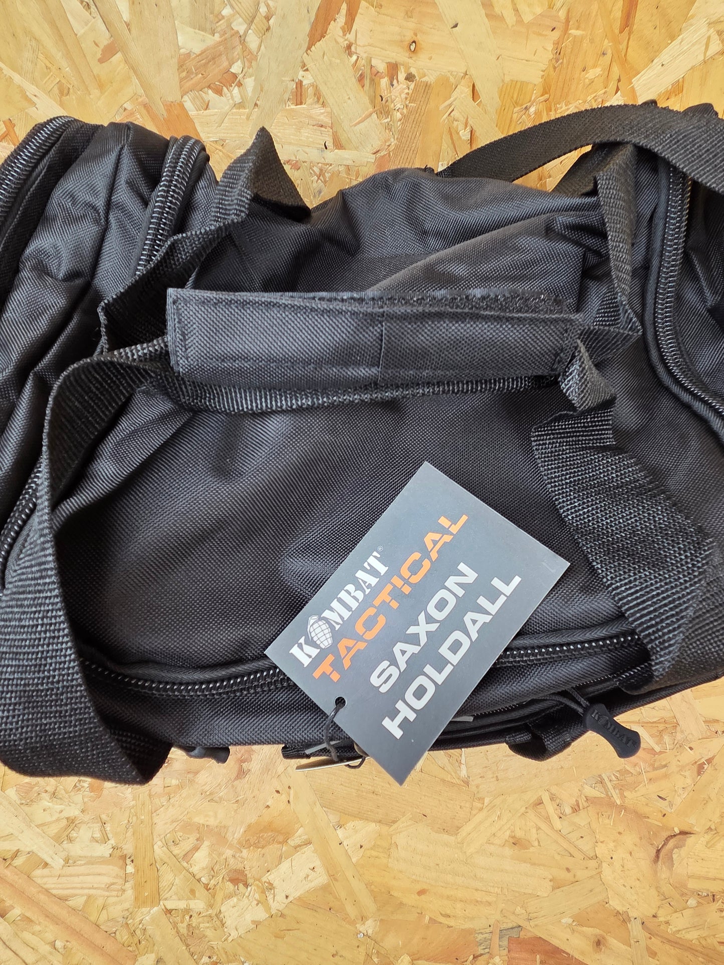 Military Style Holdall Bag Combat Tactical Cadet Utility Bag Black Daysack 35L New