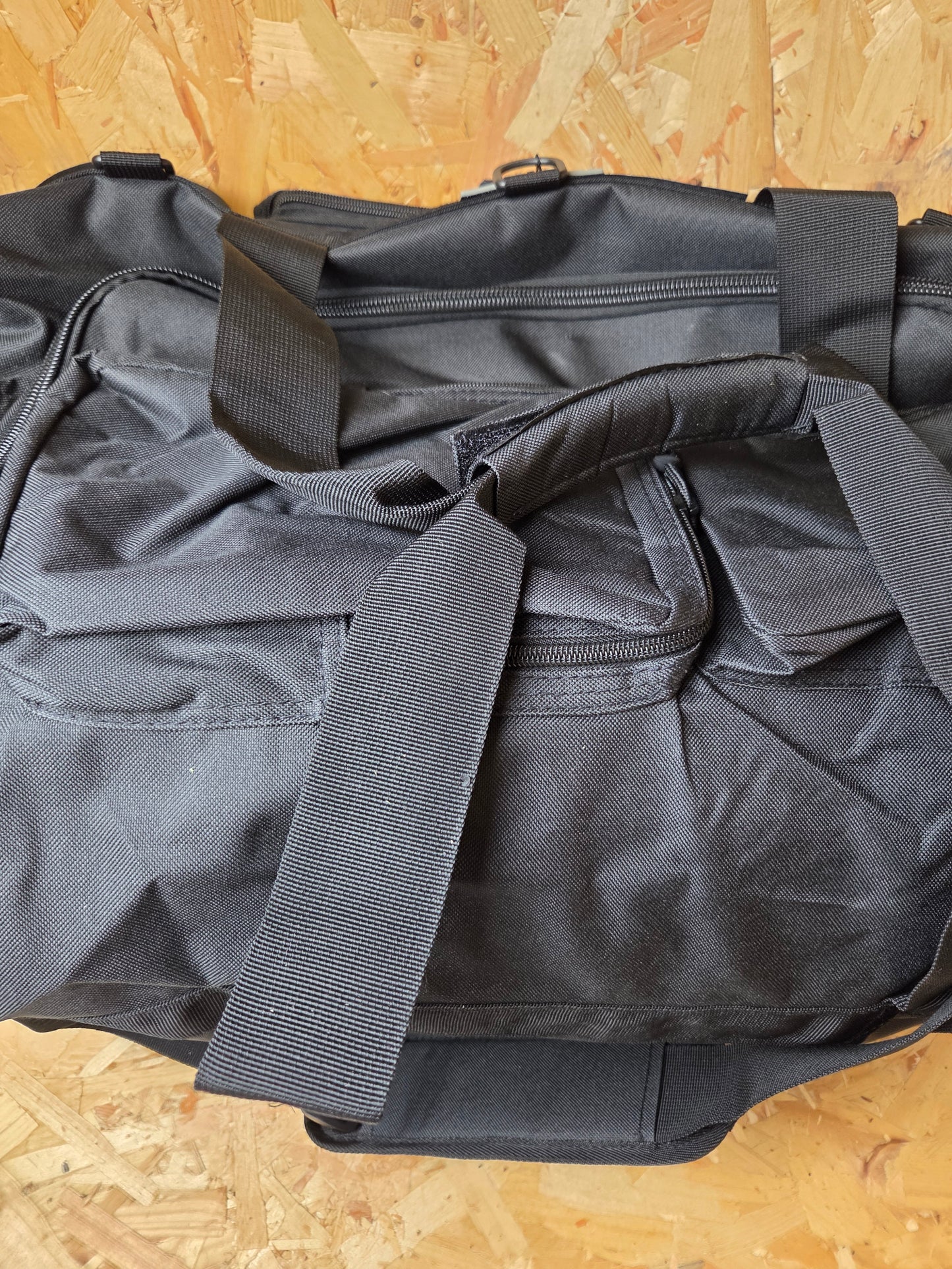 Military Style Holdall Bag Combat Tactical Cadet Utility Bag Black Daysack 100L New