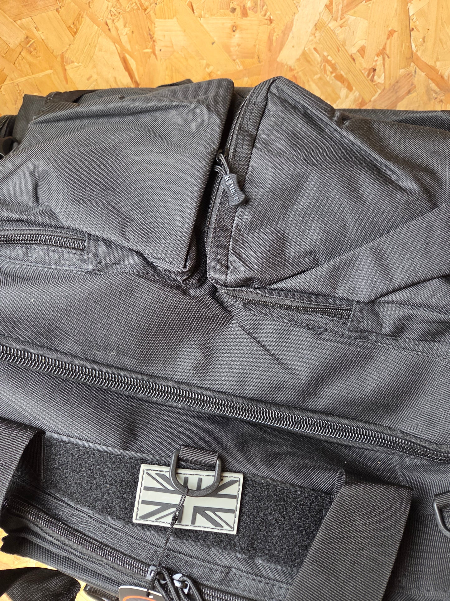 Military Style Holdall Bag Combat Tactical Cadet Utility Bag Black Daysack 100L New