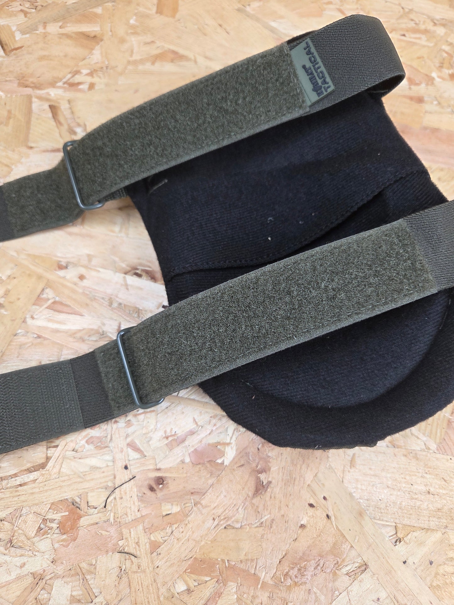 Body Armour Knee Pads Olive Green Combat Paintballing Limb Leg Protection
