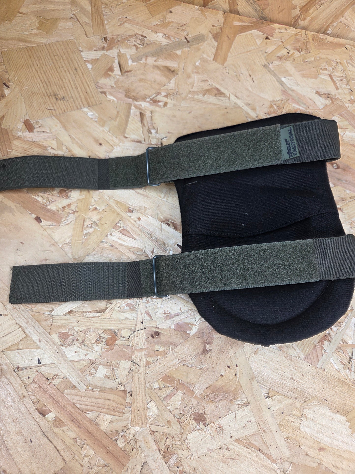 Body Armour Knee Pads Olive Green Combat Paintballing Limb Leg Protection