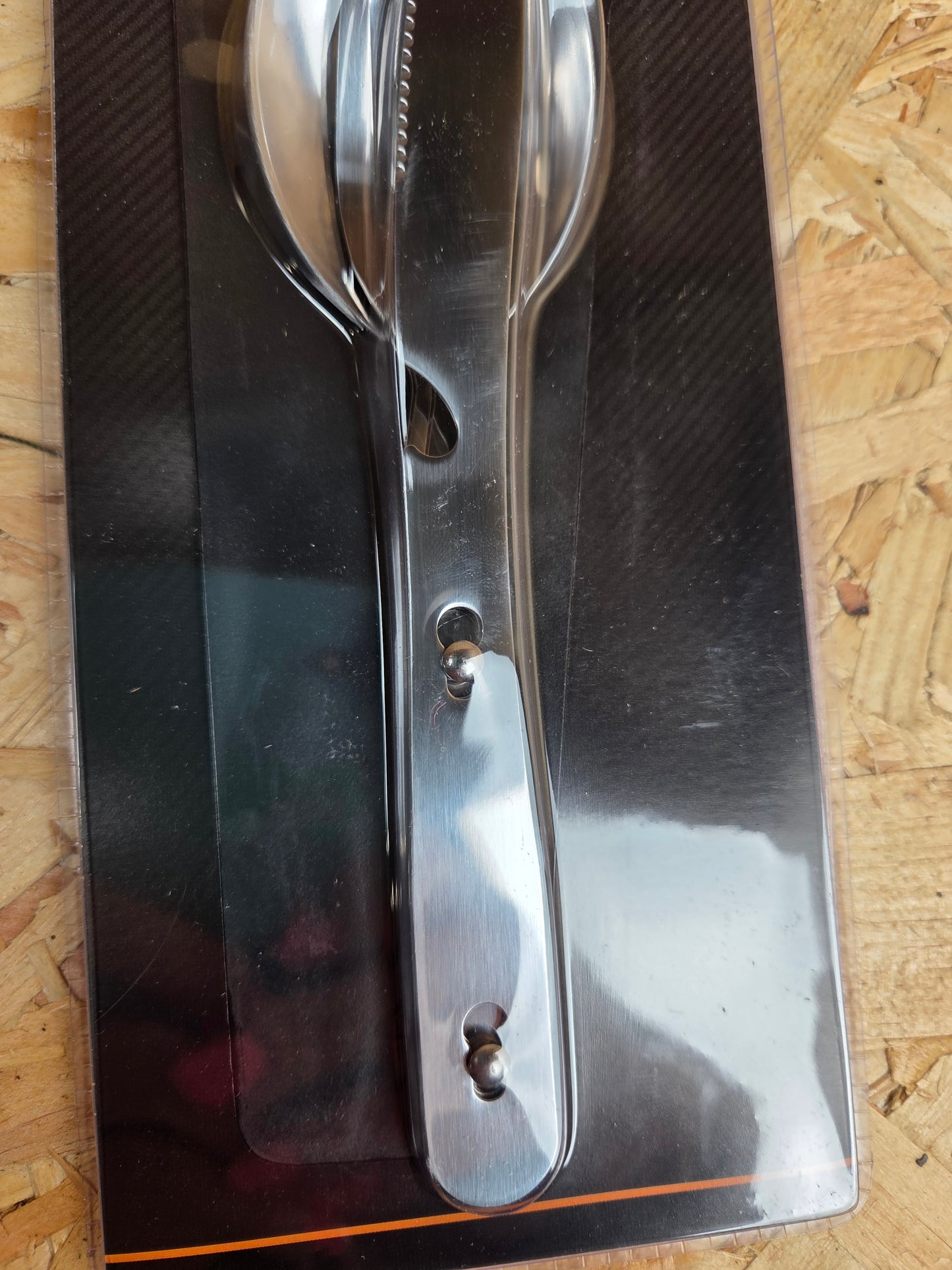 Knife Fork and Spoon Cadet Cutlery Set Kit Camping Hiking Picnic KFS