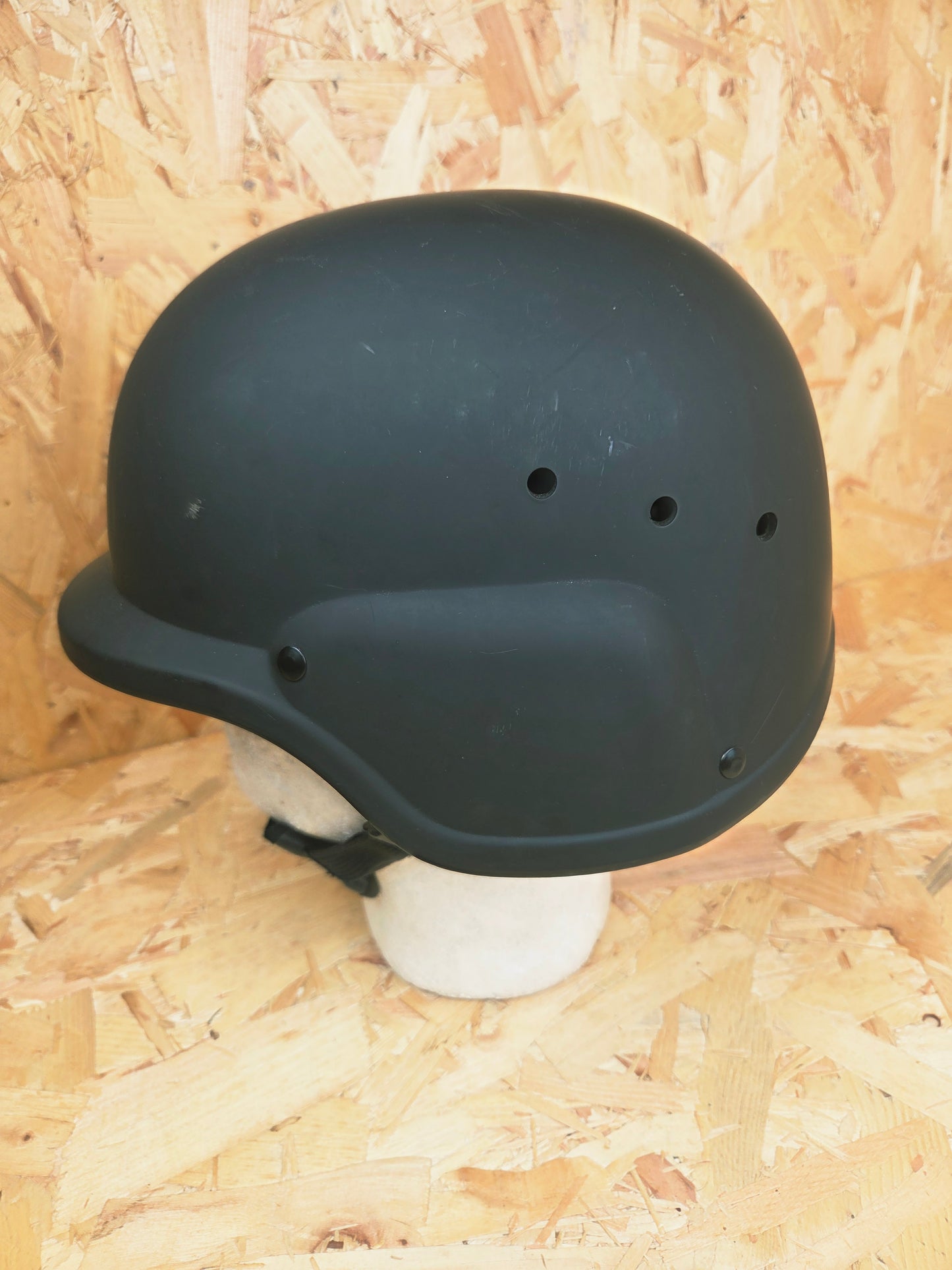 Plastic Replica Ballistic Style Helmet Airsoft Military Style Combat Army Olive Green Fancy Dress Hat